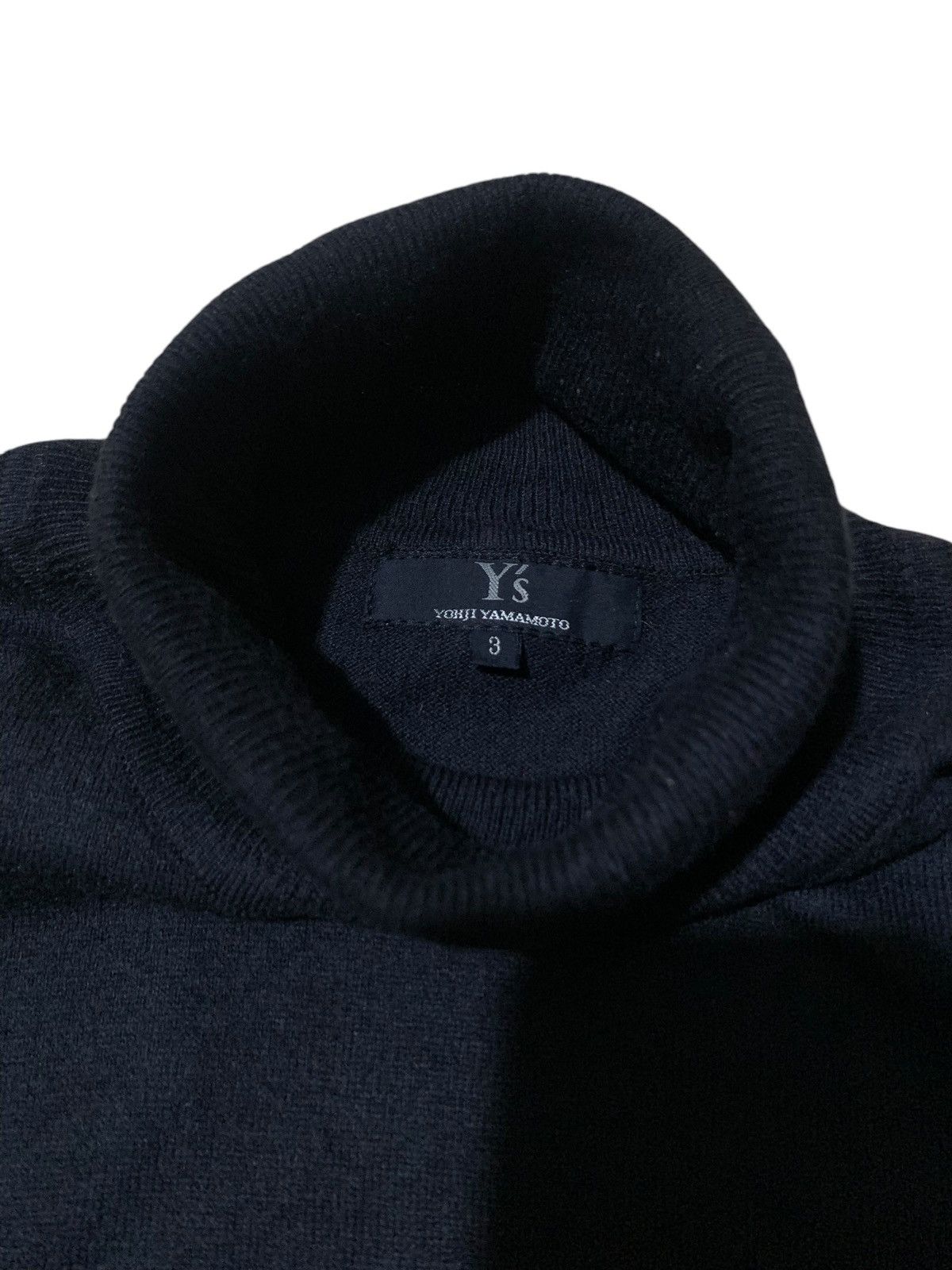 Yohji Yamamoto Yohji Yamamoto Y’s turtle mock neck wool sweater Size US S / EU 44-46 / 1 - 9 Thumbnail