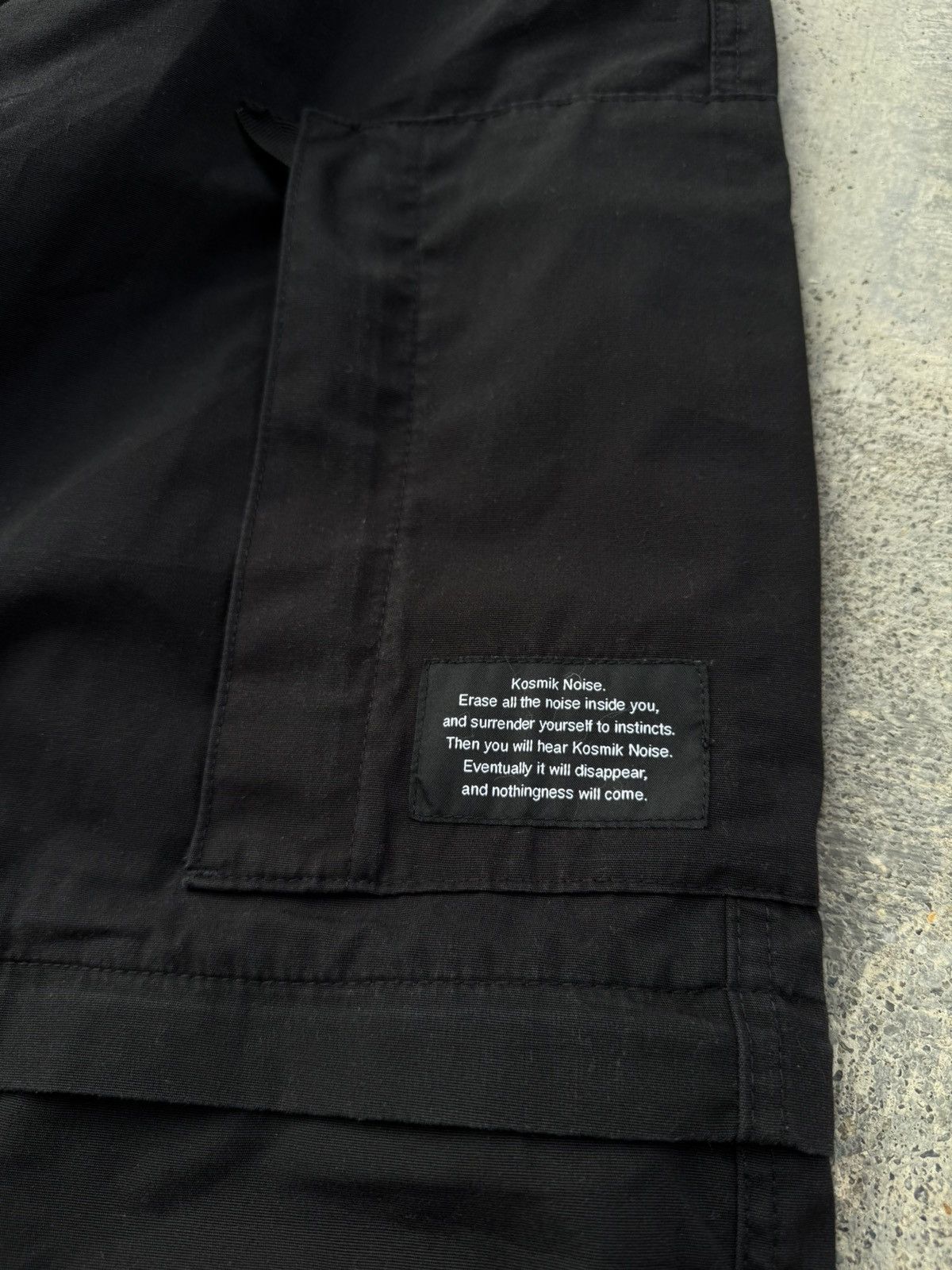 GU × Undercover GU x UNDERCOVER CONVERTABLE PANT GOTHIC Y2K BAGGY RAVE CARGO Size US 30 / EU 46 - 3 Thumbnail