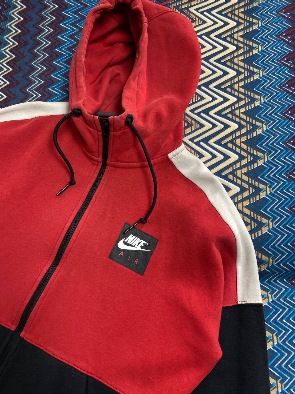 Nike × Vintage Vintage Nike Full Zip Boxy Hoodie Small Logo Size US M / EU 48-50 / 2 - 7 Thumbnail