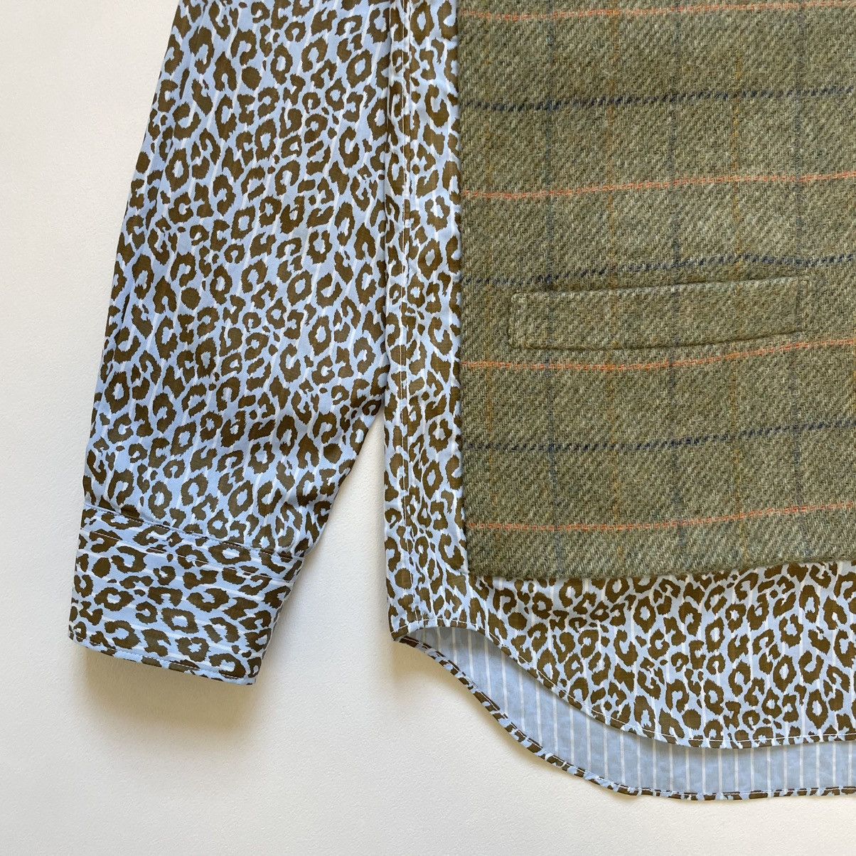 Comme des Garcons Homme Plus A/W 10 Hybrid Mohair Front Panelled Shirt Size US M / EU 48-50 / 2 - 7 Thumbnail