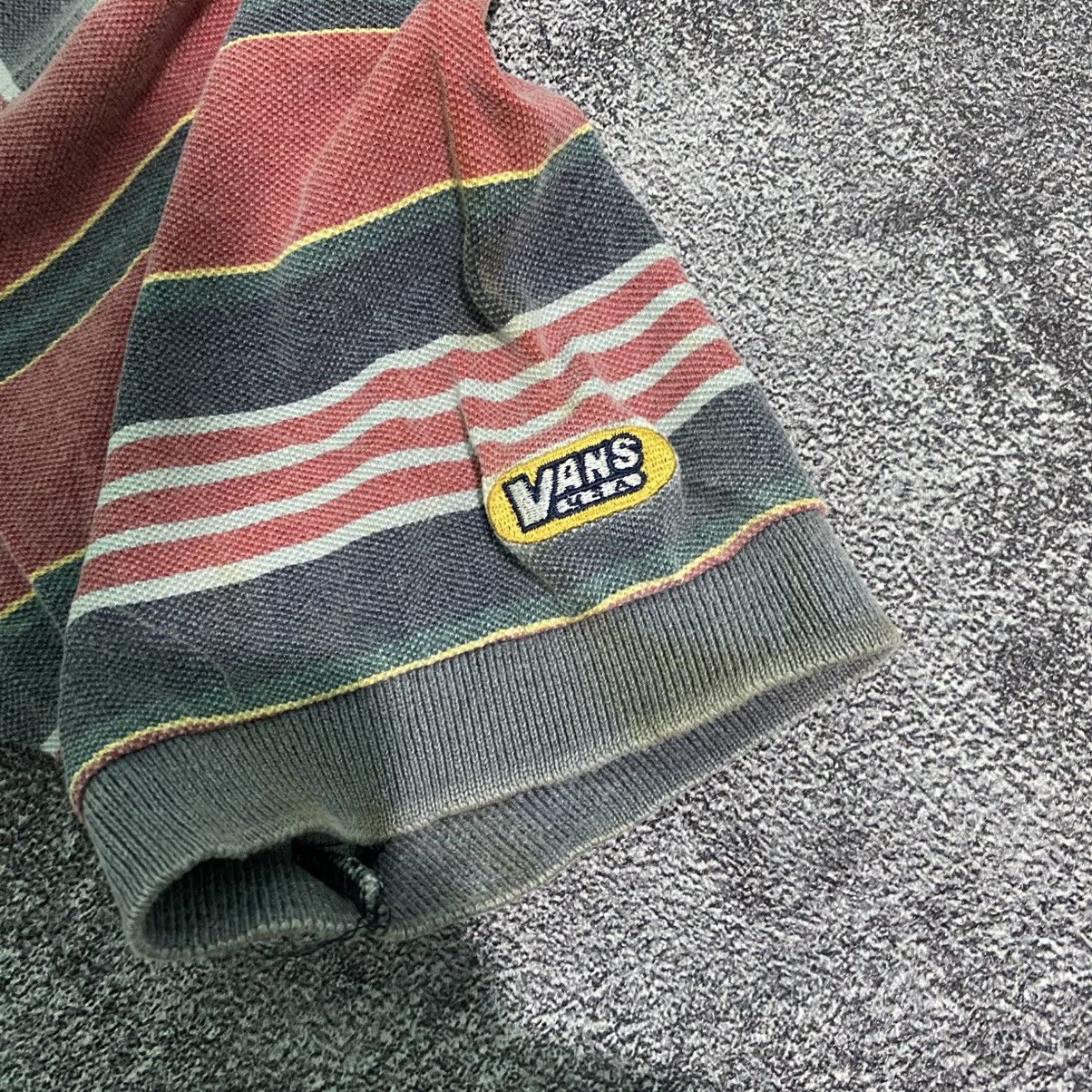 Vans Vintage Rare Vans Skateboard Faded Streetwear Poloshirt Size US L / EU 52-54 / 3 - 8 Thumbnail