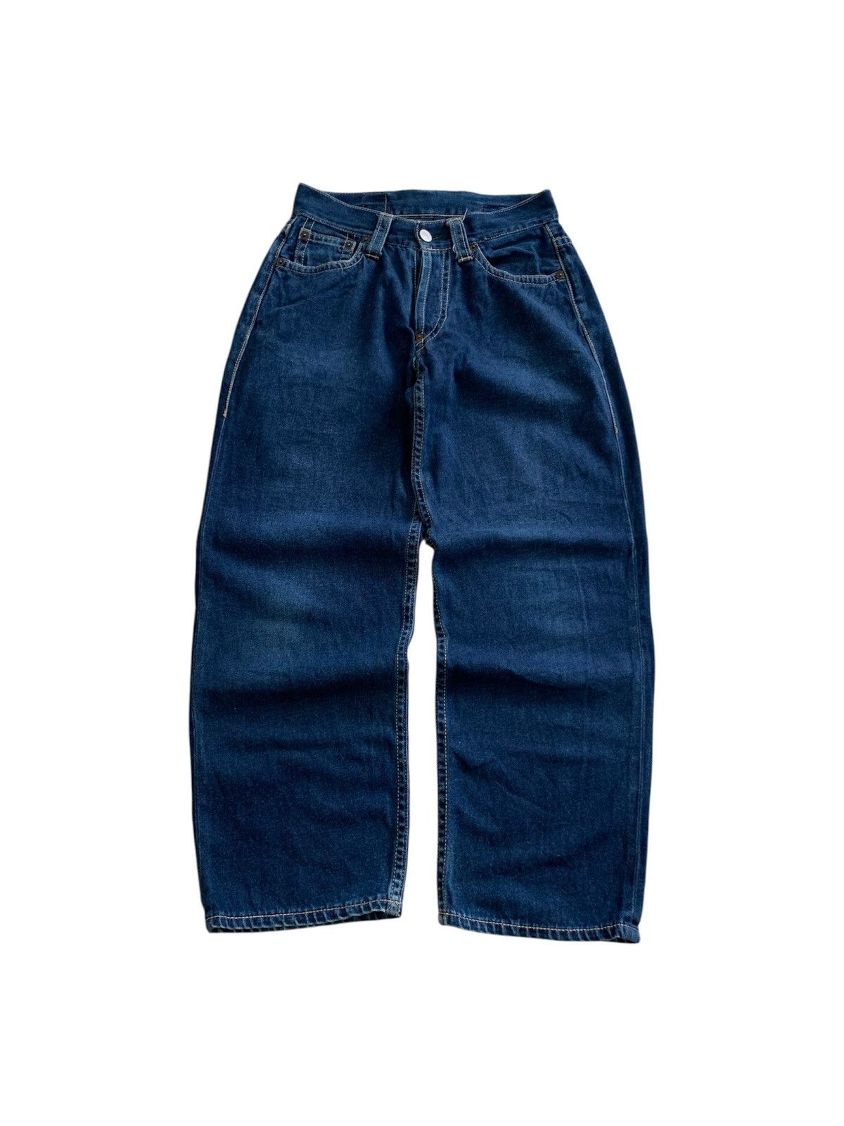 Levi's Vintage Clothing Vintage 90s Levi’s 902 Buckle Back Baggy Jeans Size US 30 / EU 46 - 9 Thumbnail