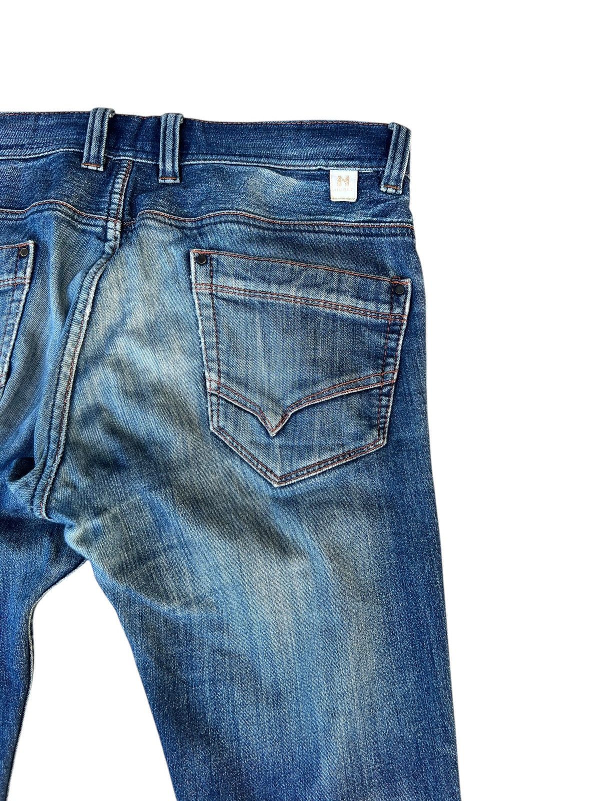 Nicole Club Distressed Mud Stretch Denim Nicole Hideaways Bootcut Jeans Size US 31 - 18 Thumbnail