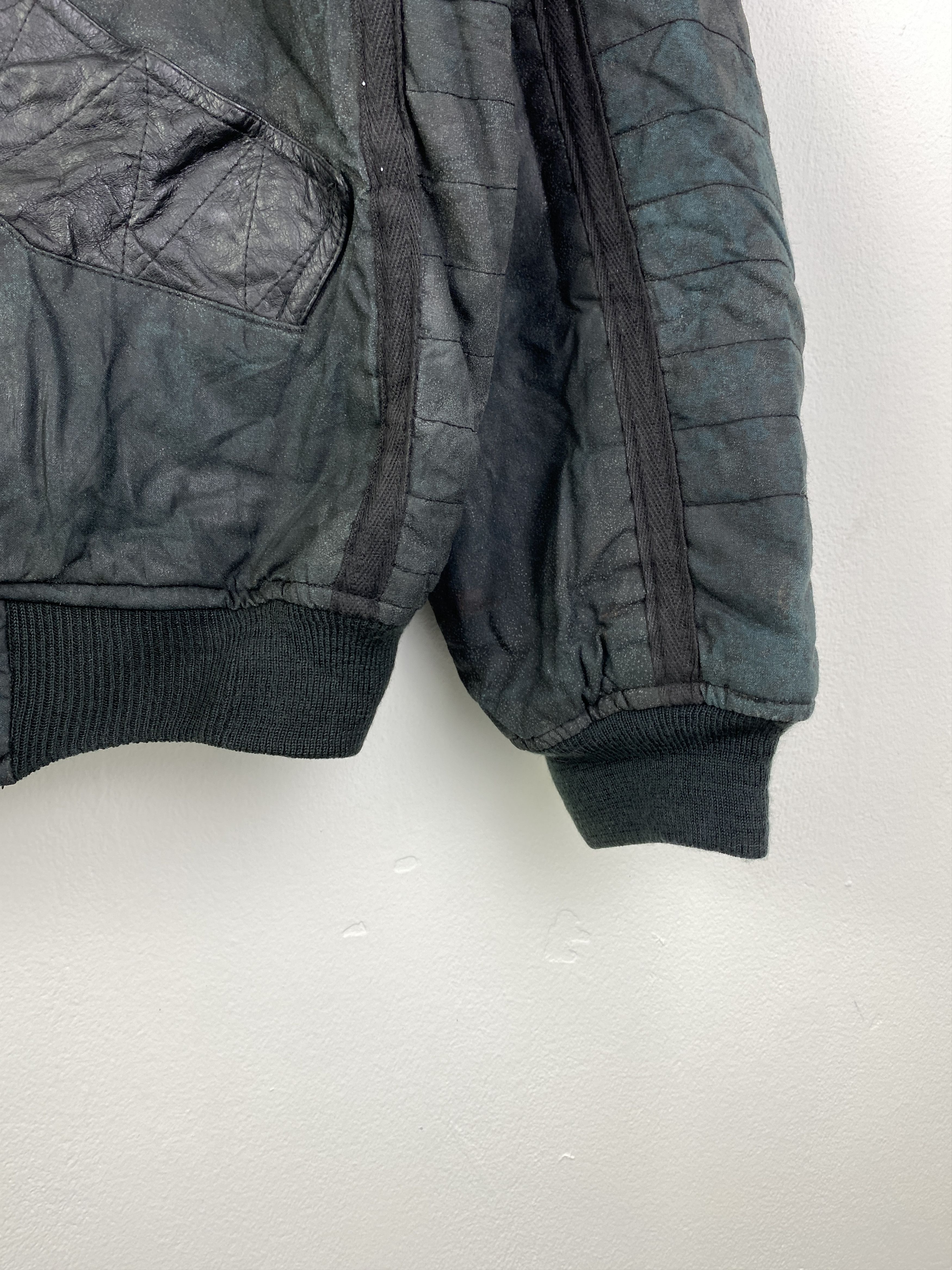 Other Vintage 80s Backfire Flying Zipper Bomber Jacket J0082 Size US M / EU 48-50 / 2 - 6 Thumbnail
