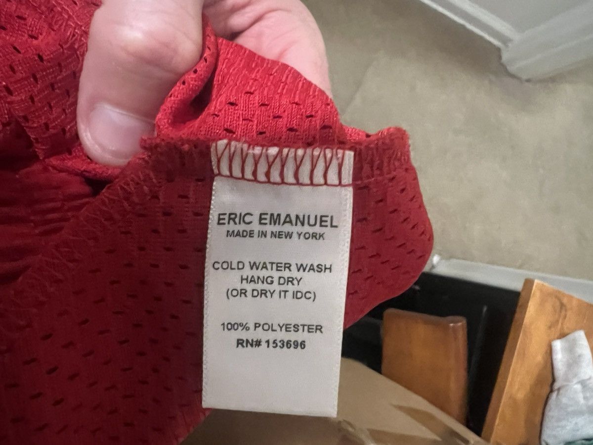 Eric Emanuel Eric Emanuel EE red w black baggy shorts medium Size US 30 / EU 46 - 6 Thumbnail