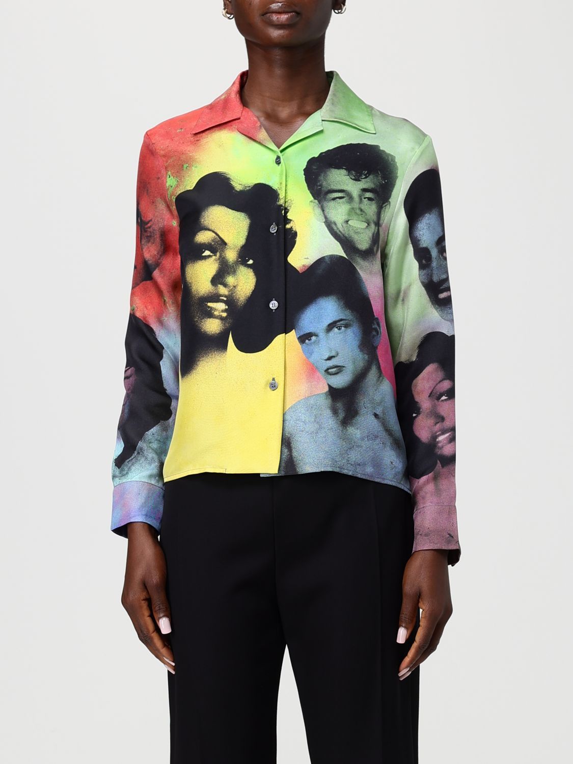 Versace Versace Shirt Woman Multicolor Size S / US 4 / IT 40 - 1 Thumbnail