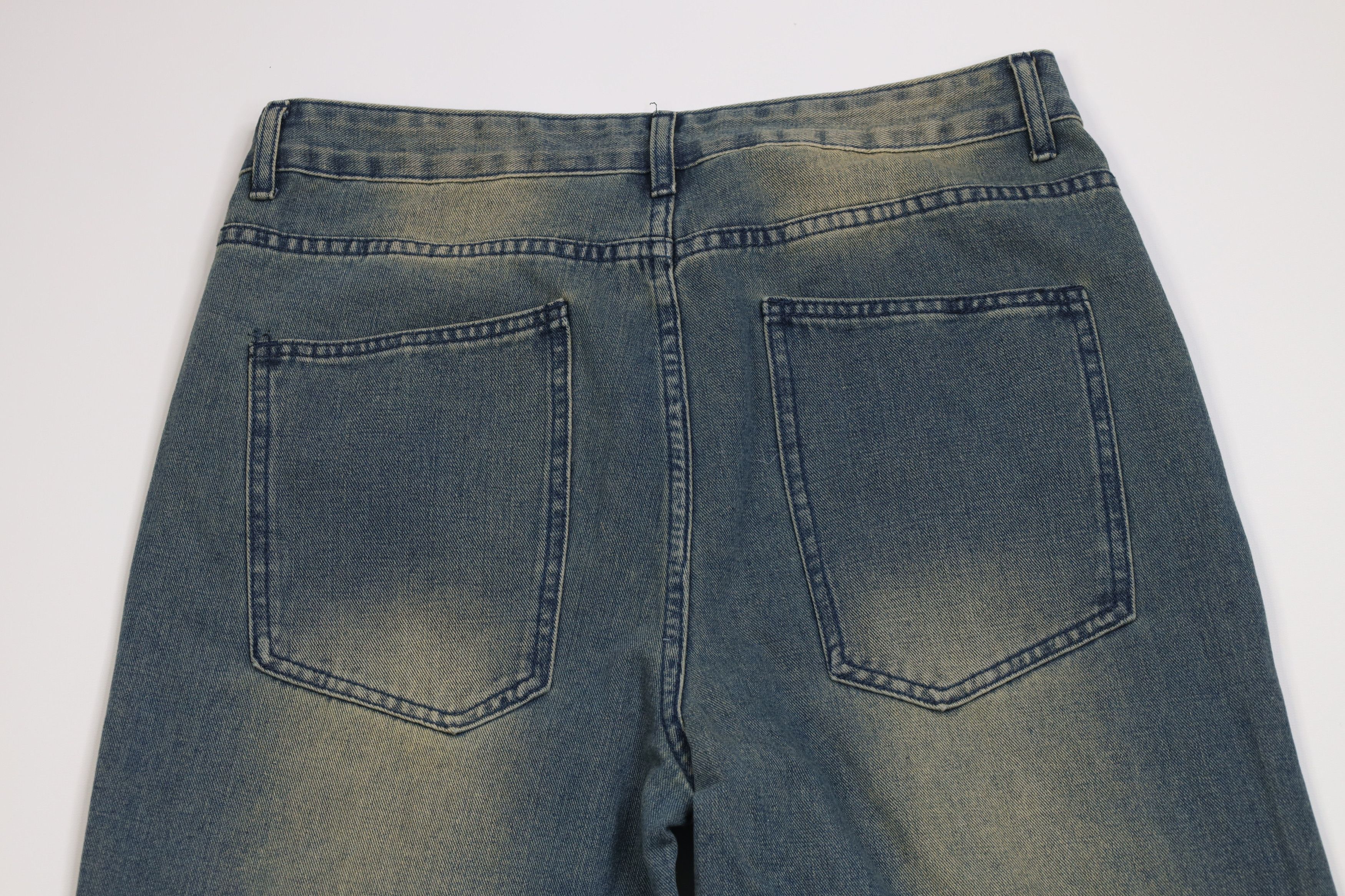 Vintage Vintage 90s Y2K Streetwear Baggy Wide Leg Jeans Big Pockets Size US 34 / EU 50 - 10 Thumbnail