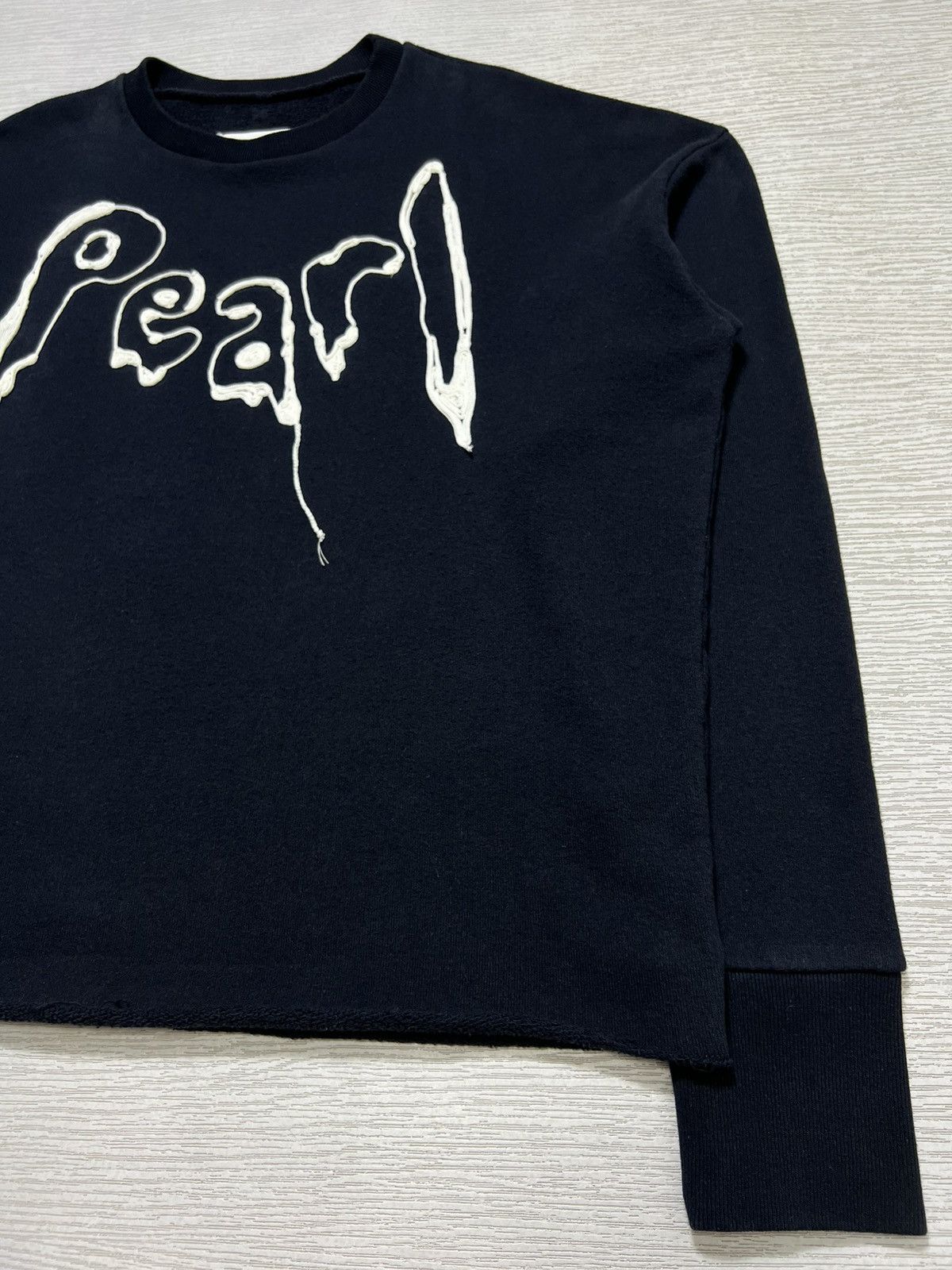 Maison Margiela Maison Margiela - S/S ‘18 - Pearl Embroidered Sweatshirt Size US M / EU 48-50 / 2 - 7 Thumbnail