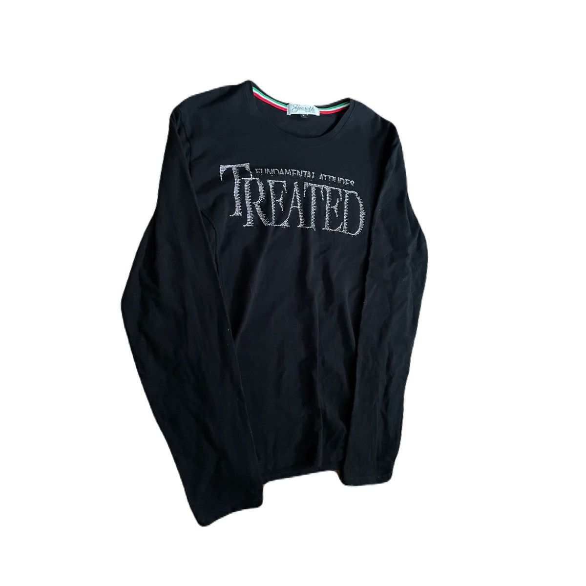 If Six Was Nine 2000s Japanese archive Vkei Rhinestone Poem Long Sleeve Tee Size US S / EU 44-46 / 1 - 3 Thumbnail