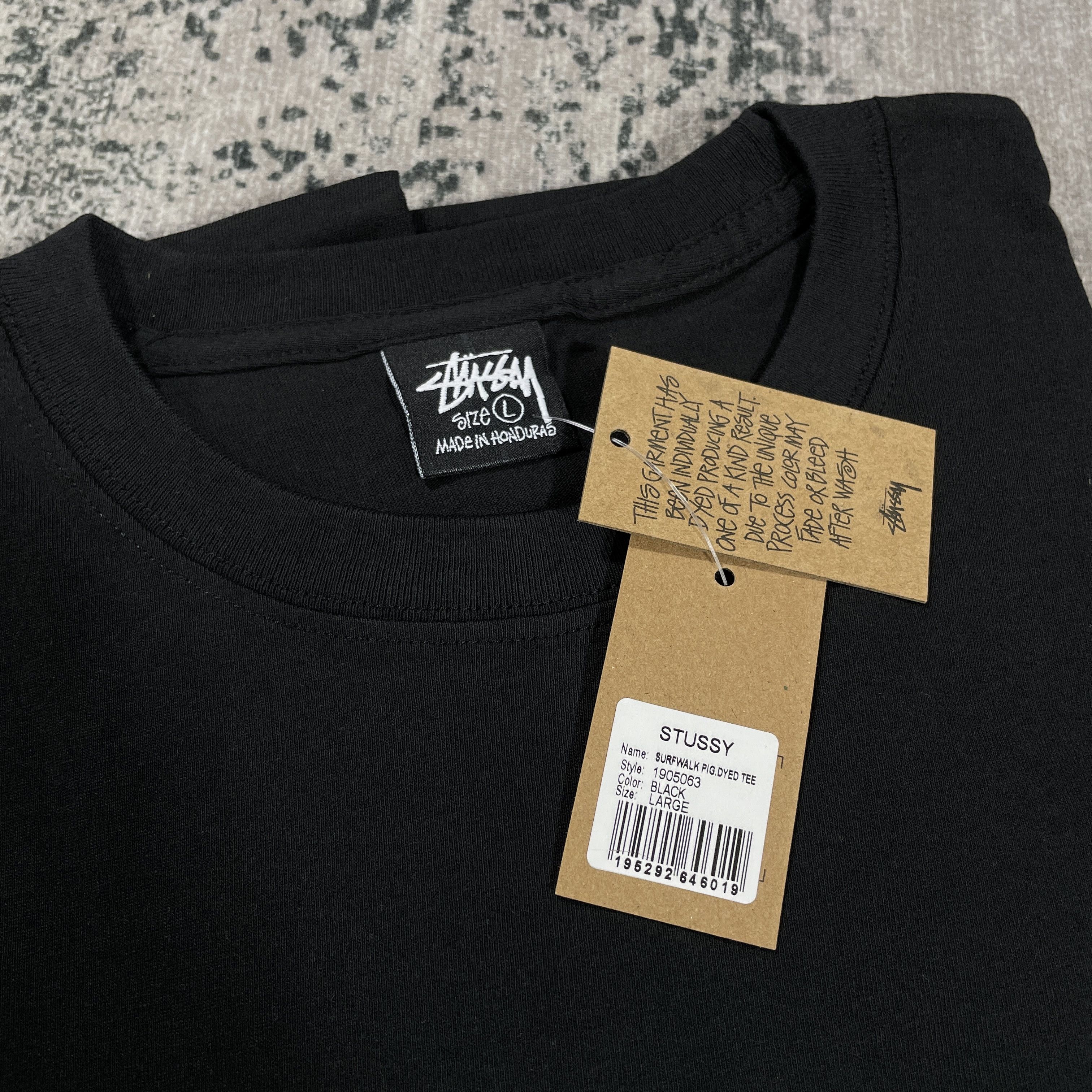 Stussy Stussy Logo Surfman Black Large Size US L / EU 52-54 / 3 - 5 Thumbnail