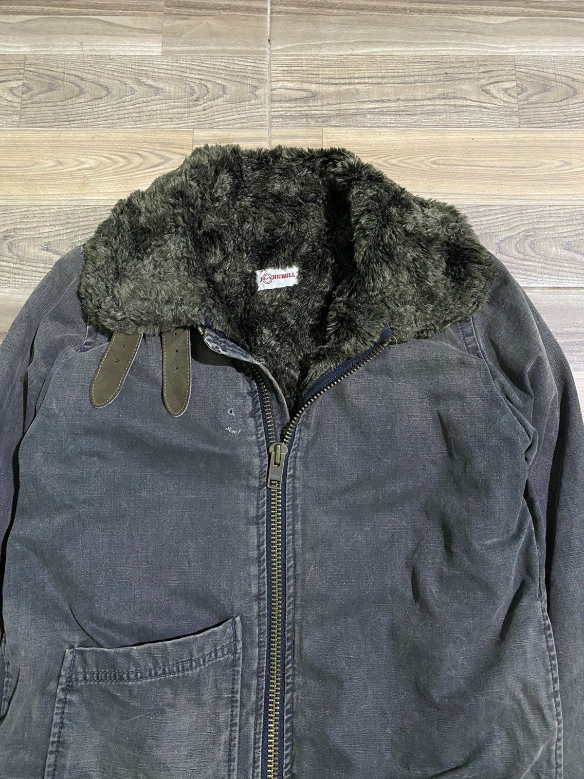 Le Grande Bleu (L.G.B.) JAPANESE BRAND JOHNBULL FUR FAUX KOJIMA JACKET Size US S / EU 44-46 / 1 - 5 Thumbnail