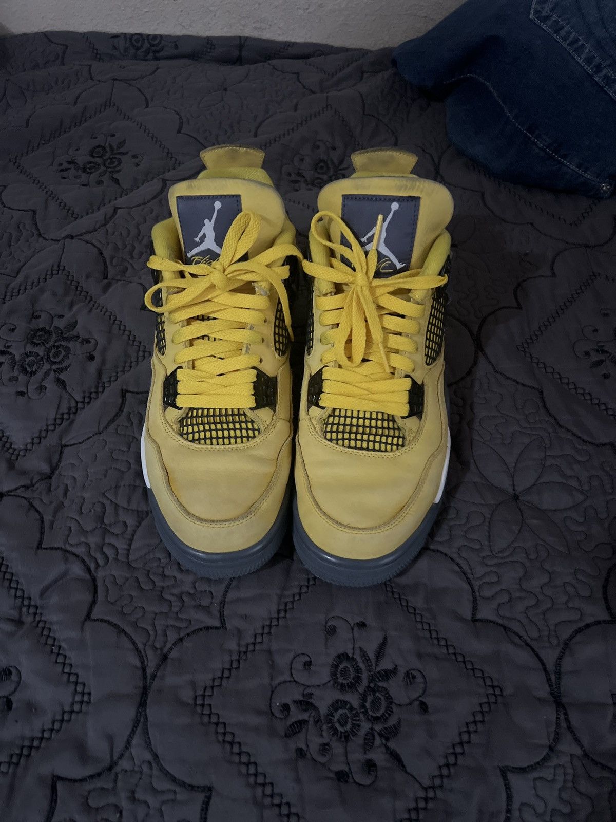 Jordan Brand × Nike AIR JORDAN 4 RETRO Size US 9.5 / EU 42-43 - 4 Thumbnail