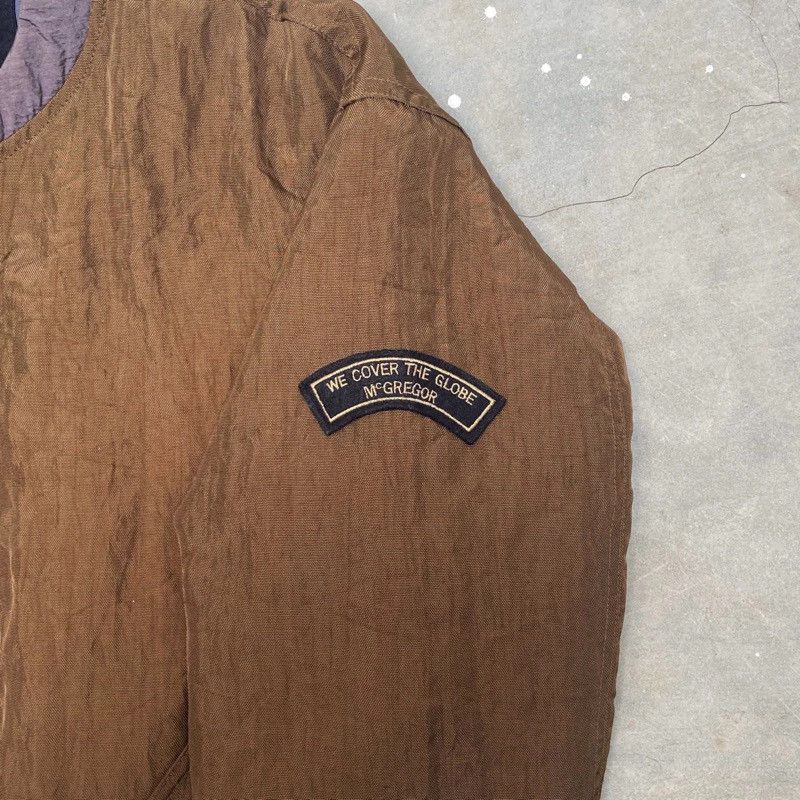 Vintage McGregor Brown Bomber Vintage Jacket Size US M / EU 48-50 / 2 - 5 Thumbnail