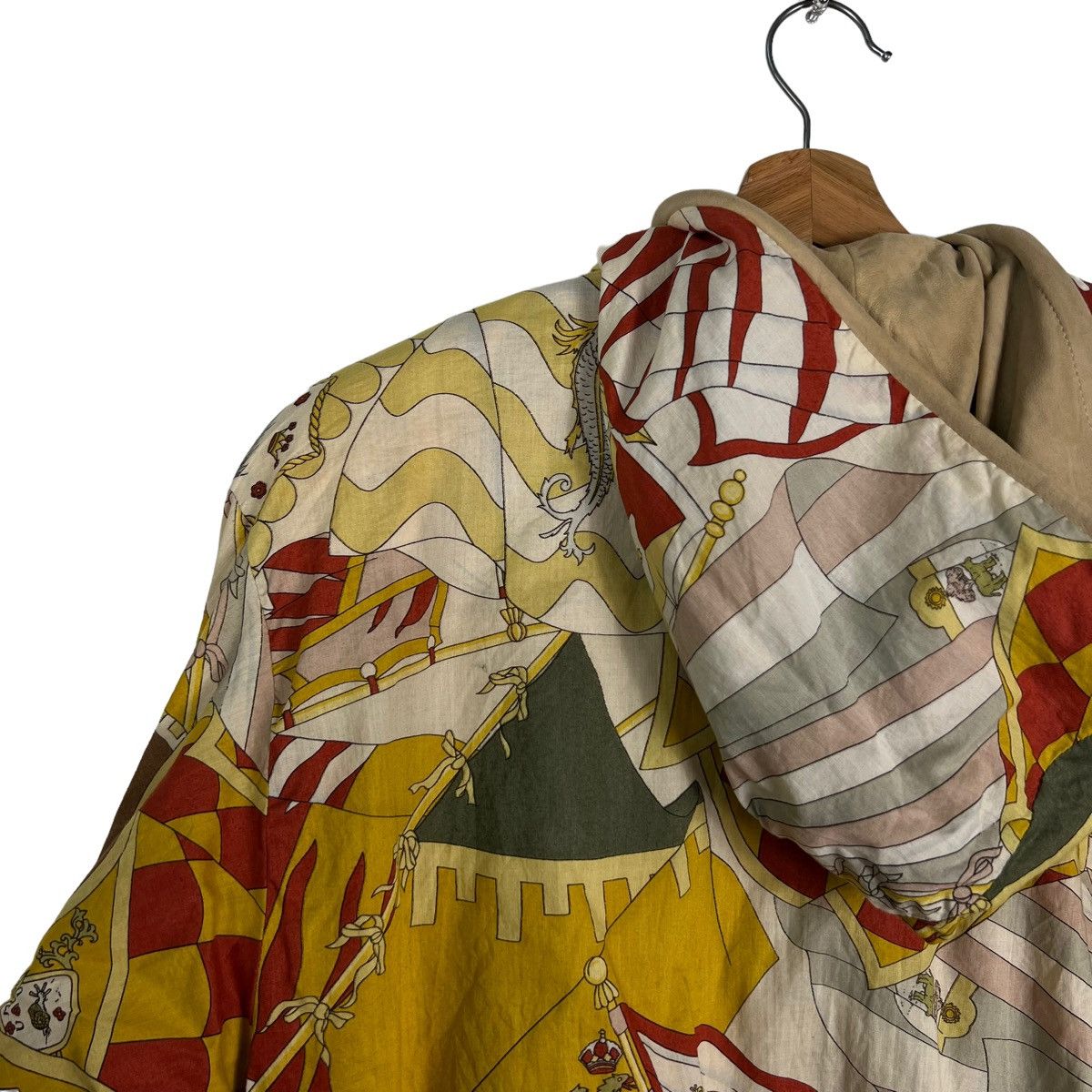 Gucci VINTAGE DEER LEATHER BOMBER JACKET GUCCI RARE LINING DESIGN Size M / US 6-8 / IT 42-44 - 20 Thumbnail
