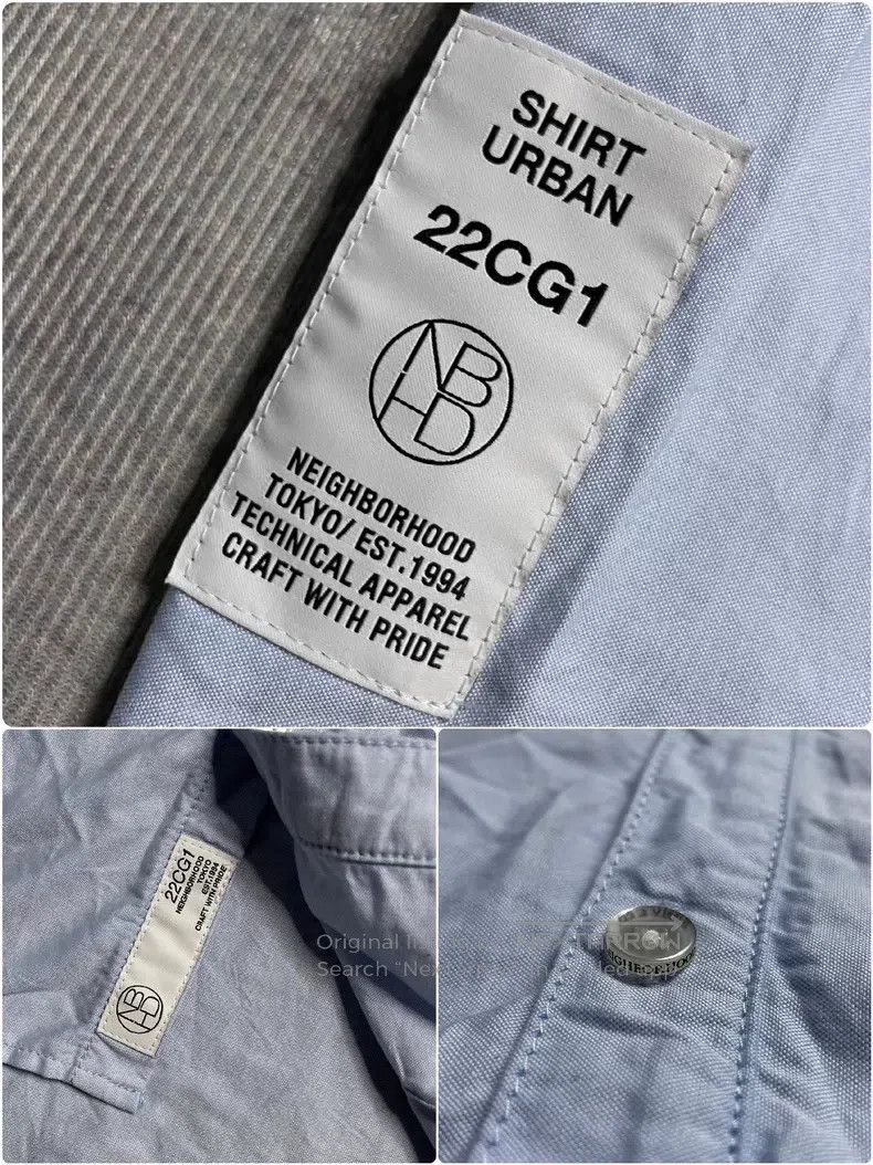 Neighborhood Neighborhood Oversized Pocket Printed Short Sleeve Shirt Size US M / EU 48-50 / 2 - 6 Thumbnail