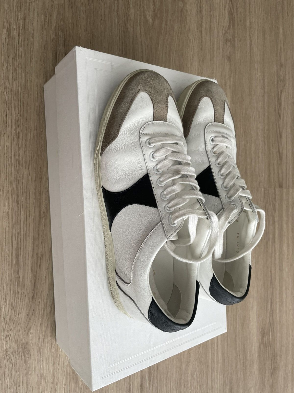 Celine Celine leather sneakers Size US 7.5 / EU 40-41 - 4 Thumbnail