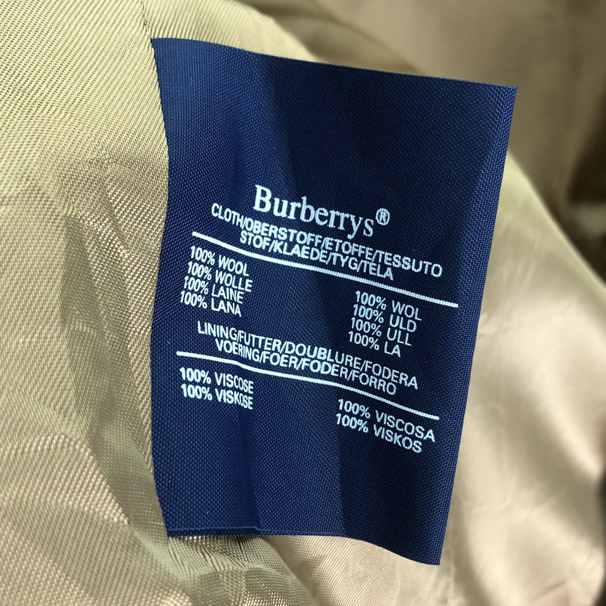 Burberry Vintage 90's Burberrys Blazer Double Breasted Gold Button Size US S / EU 44-46 / 1 - 14 Thumbnail