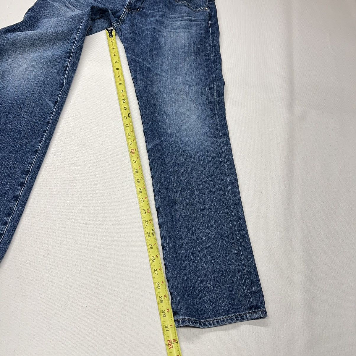 AG Adriano Goldschmied AG Adriano Goldschmied Jeans Blue Tellis Modern Slim Denim Size US 36 / EU 52 - 18 Thumbnail