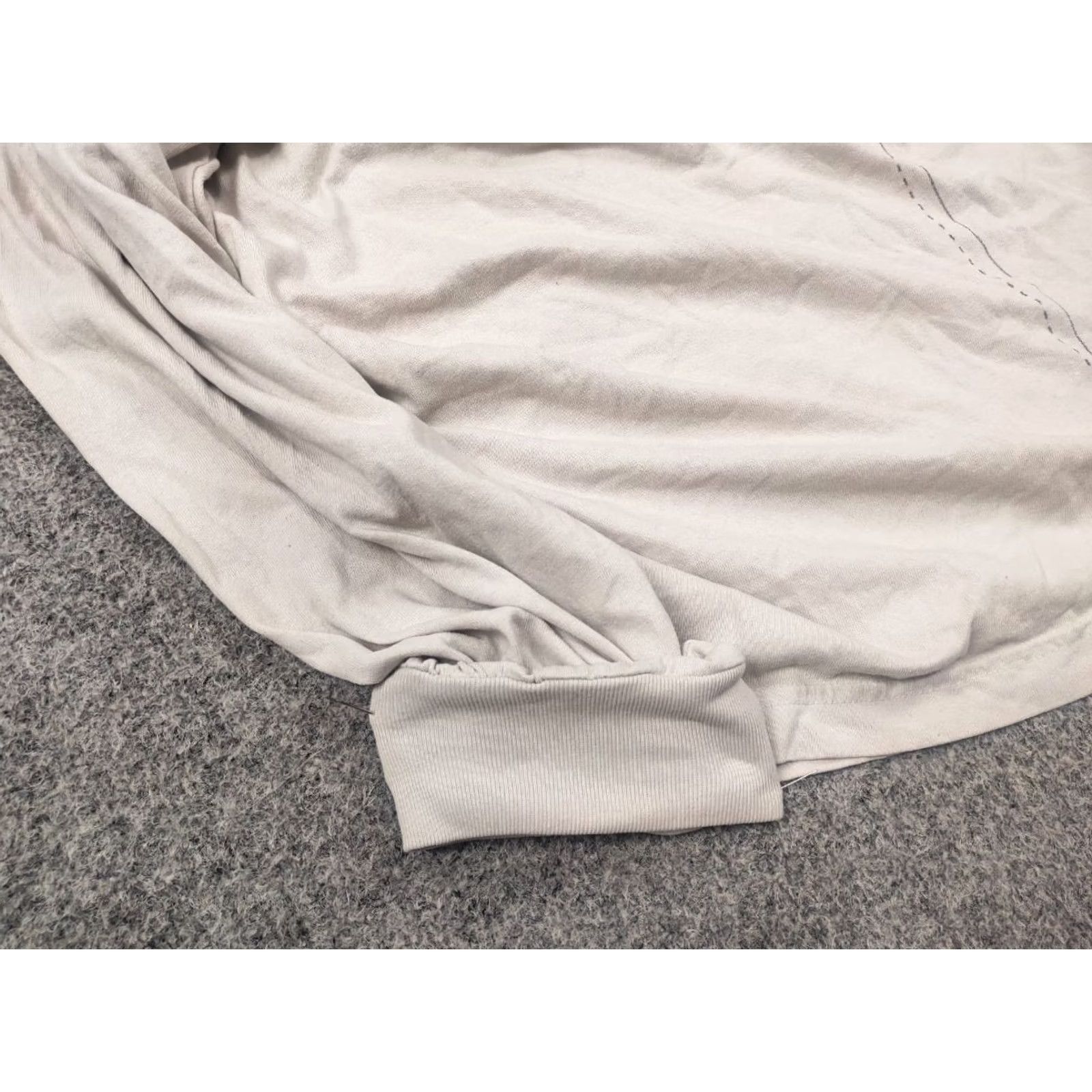Eckhaus Latta Eckhaus Latta x Tinder Logo Design Beige Jersey Long sleeve Shirt Tee Available Size US L / EU 52-54 / 3 - 7 Thumbnail