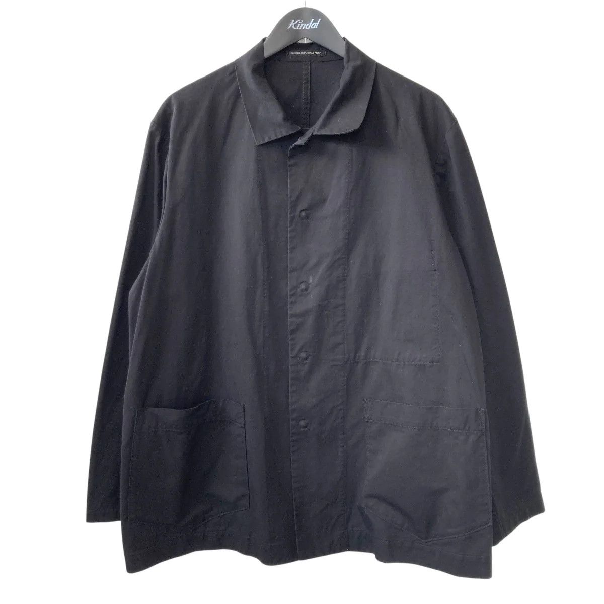 Yohji Yamamoto Yohji Yamamoto pour homme 02SS snap button shirt jacket Size US L / EU 52-54 / 3 - 1 Thumbnail