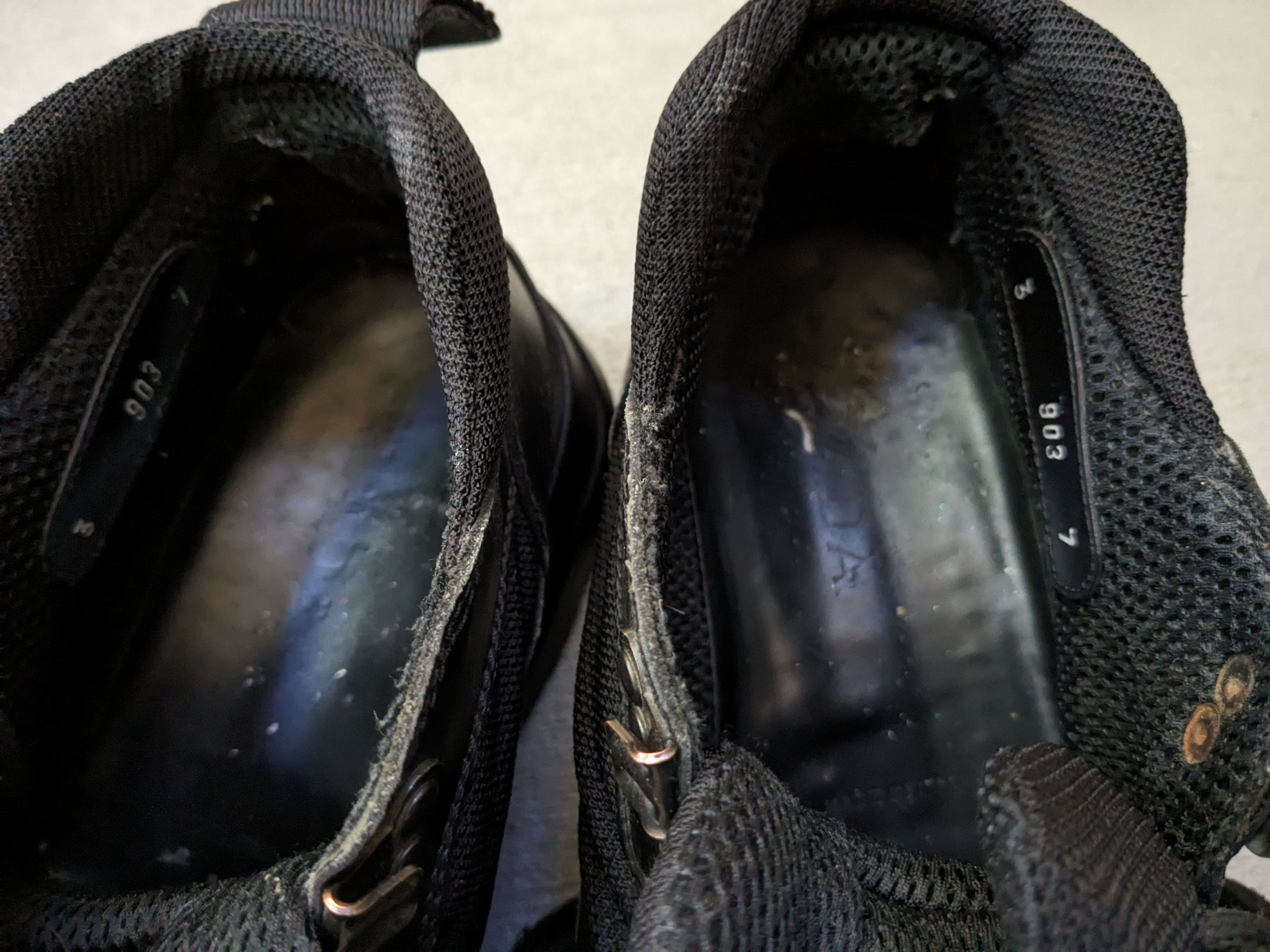 Prada Prada Shoes Black Size 8 Leather Nylon Techwear Lace Up FLAW Size US 8 / EU 41 - 6 Thumbnail
