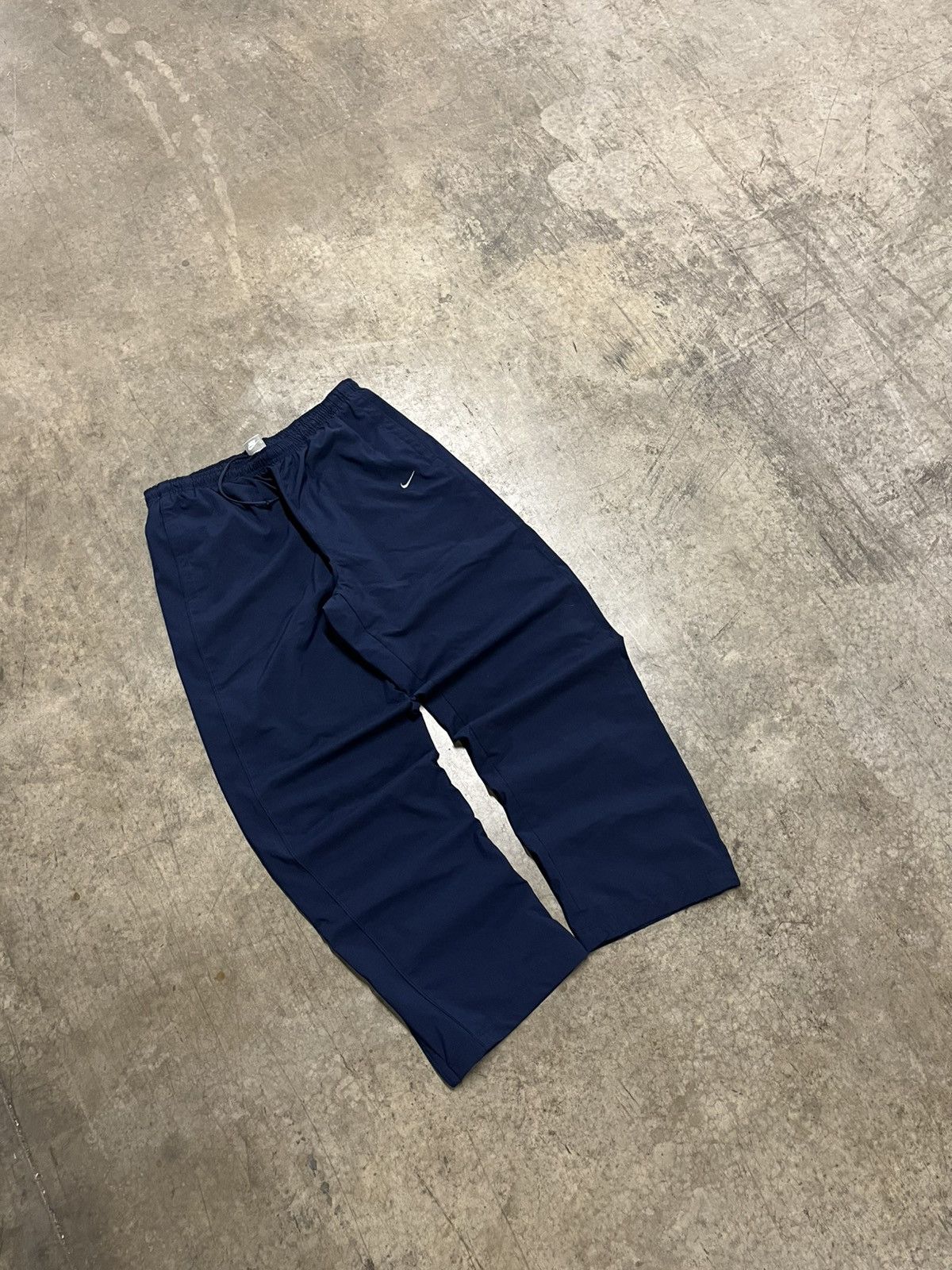 Nike × Vintage Nike track pants y2k baggy fit wide leg sporty hype rare Size US 32 / EU 48 - 2 Thumbnail