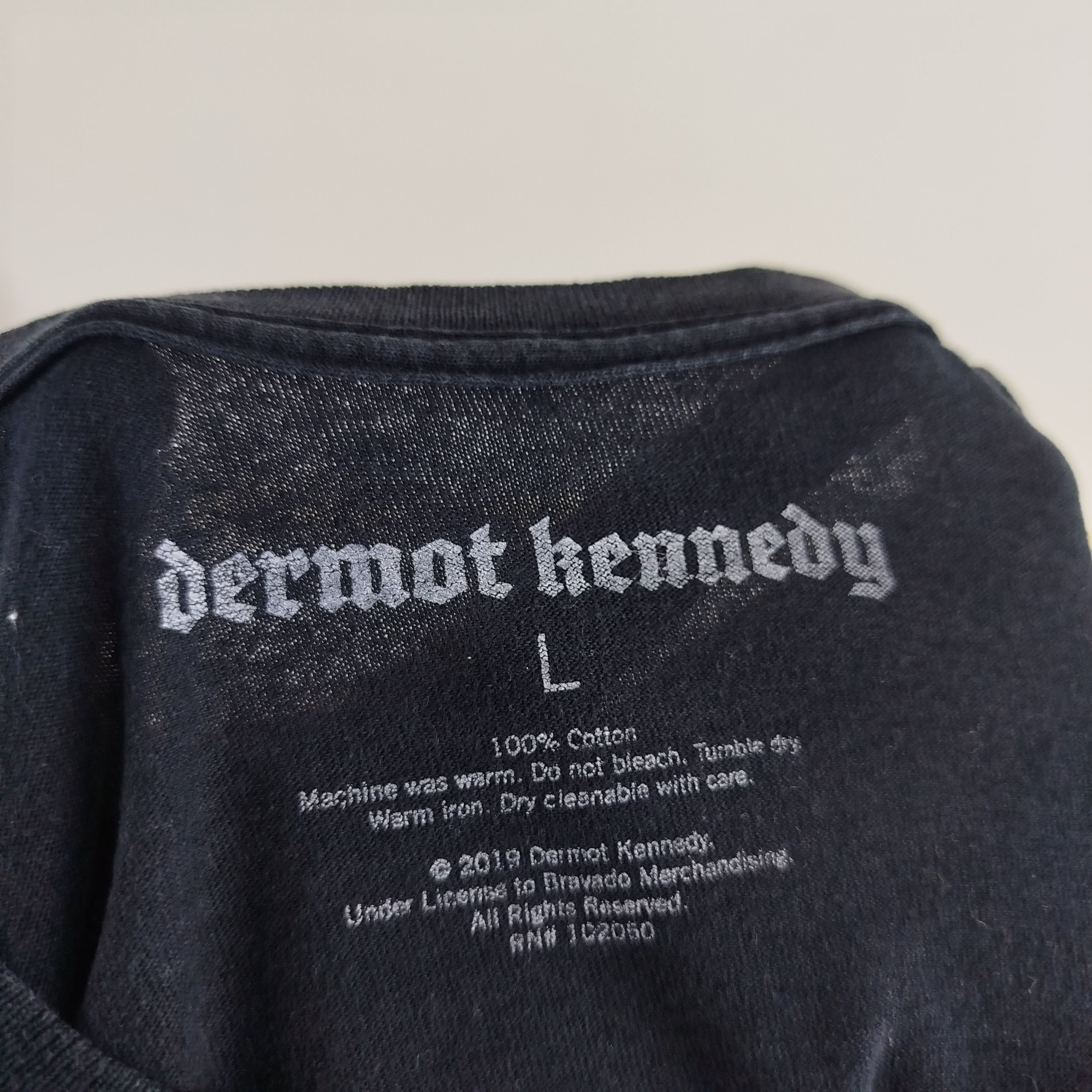Band Tees Band Dermot Kennedy Without Fear 2019 Copyright Backhit Size US L / EU 52-54 / 3 - 10 Thumbnail