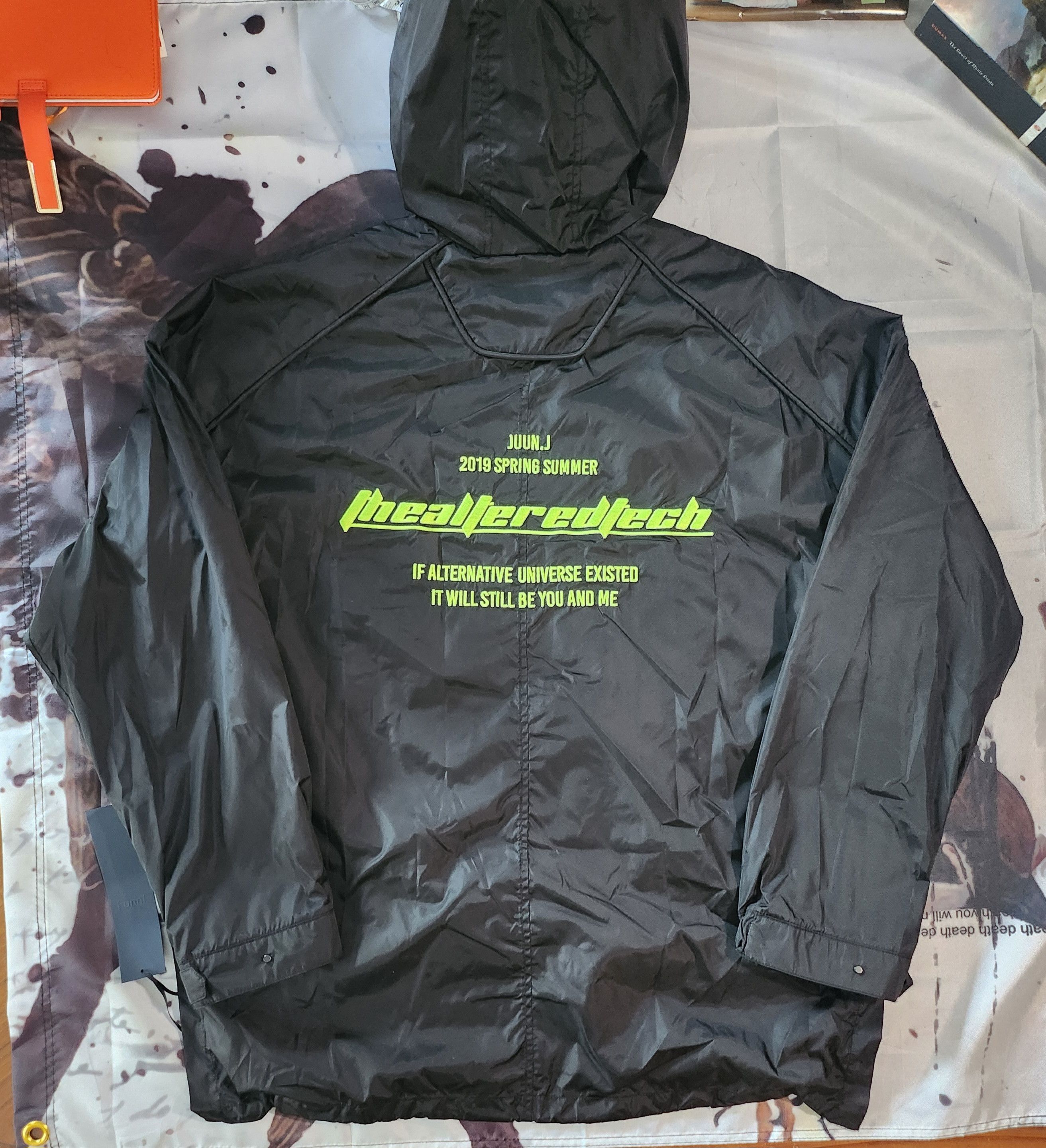 Juun.J Oversized Double Layered Hoodie / Windbreaker Size US S / EU 44-46 / 1 - 2 Thumbnail