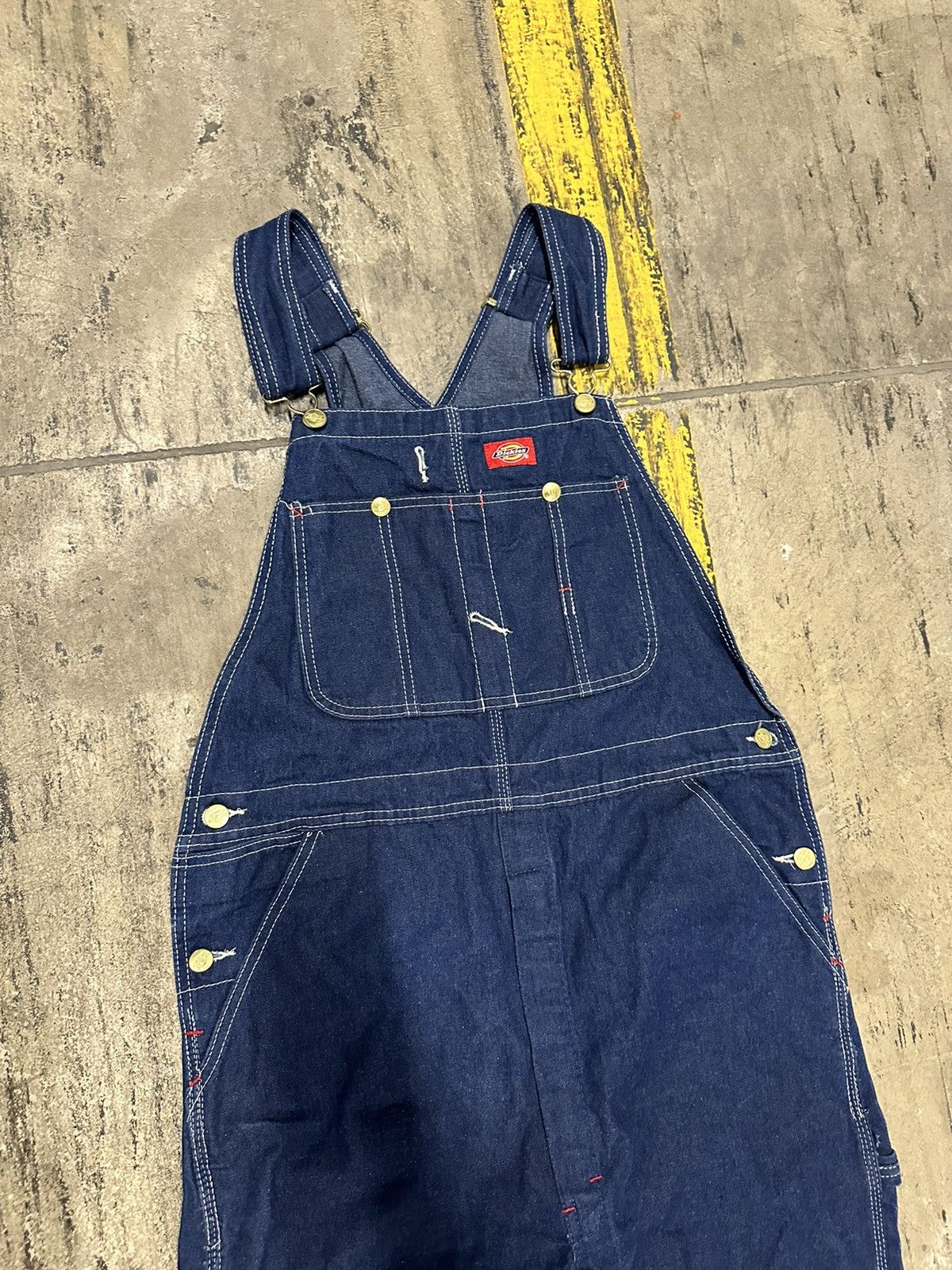 Dickies × Vintage Y2K dickies blue denim overalls Size US 32 / EU 48 - 1 Thumbnail
