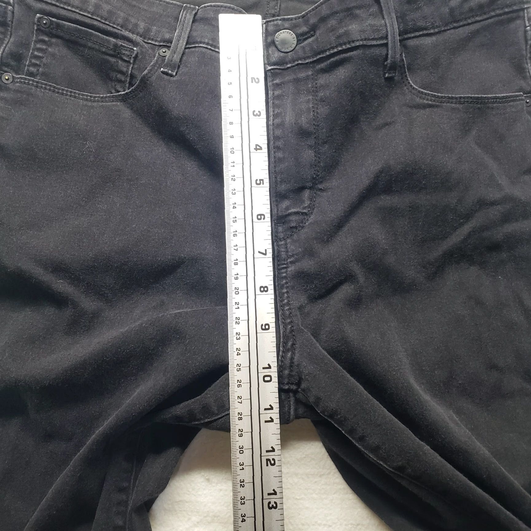 Levi's Levi's Womens Jeans Bootcut 16 Black Denim Stretch Regular Fit Fall Winter Size 38" / US 16 / IT 52 - 6 Thumbnail