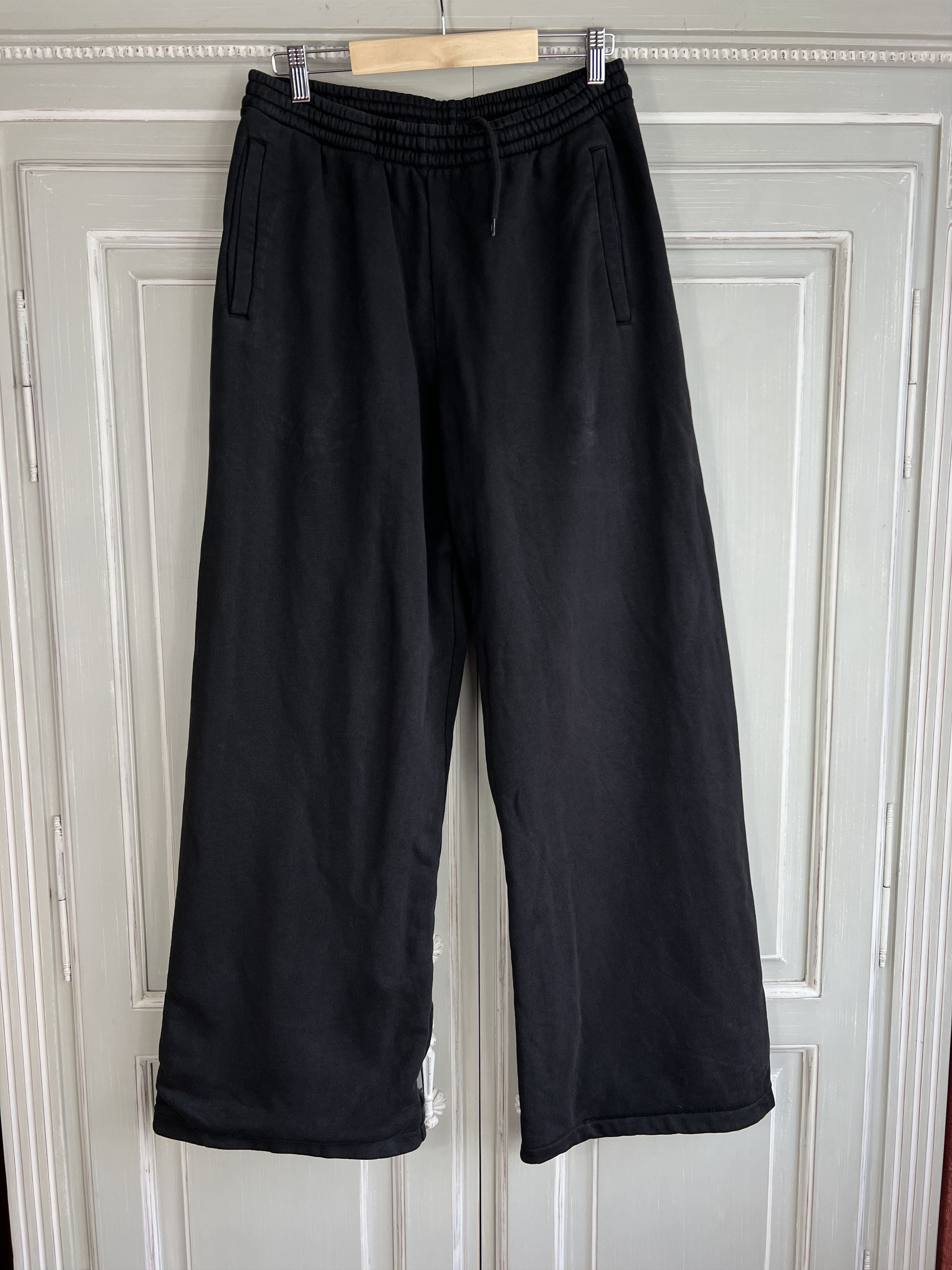 image of Gap Kanye West Yeezy Double Layer Heavy Swetpants in Black, Men's (Size 32)