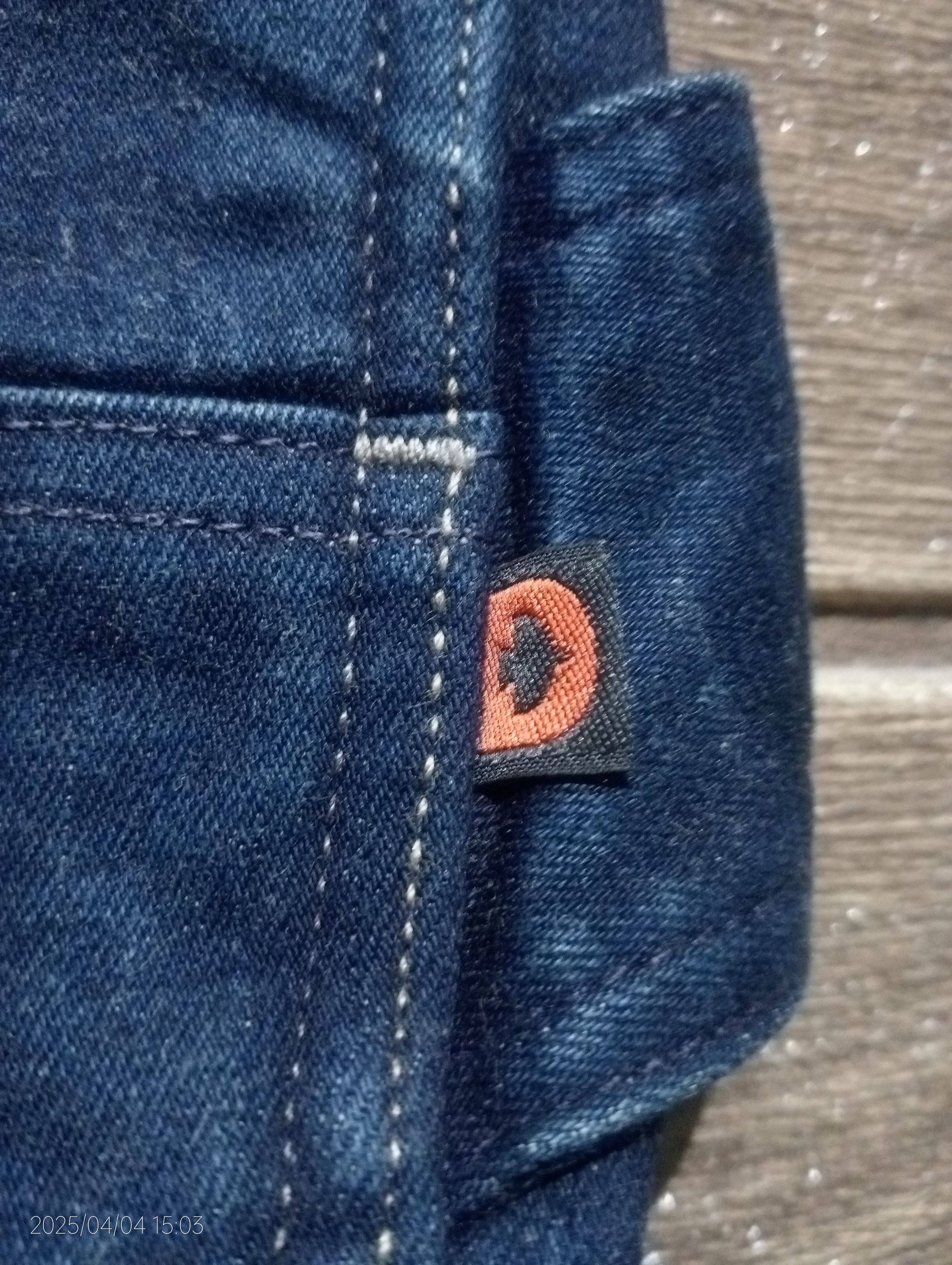 Japanese Brand Vtg Dovetail Workwear Stretch Thermal Double Knee Denim Size US 40 / EU 56 - 10 Thumbnail