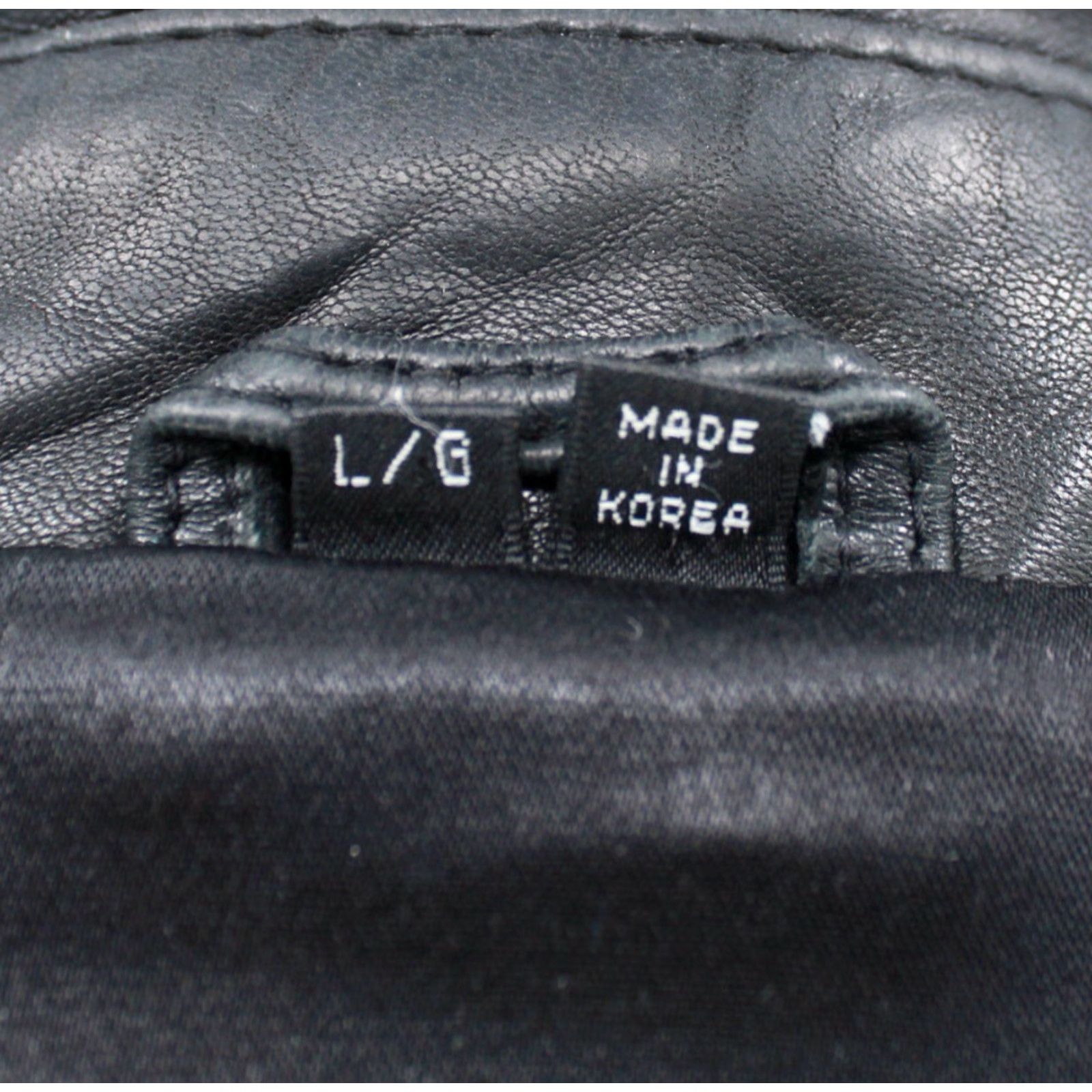 Andrew Marc Andrew Marc Leather Jacket Mens Pea Coat Jacket L Black 90s 2000s Vintage Size US L / EU 52-54 / 3 - 5 Thumbnail