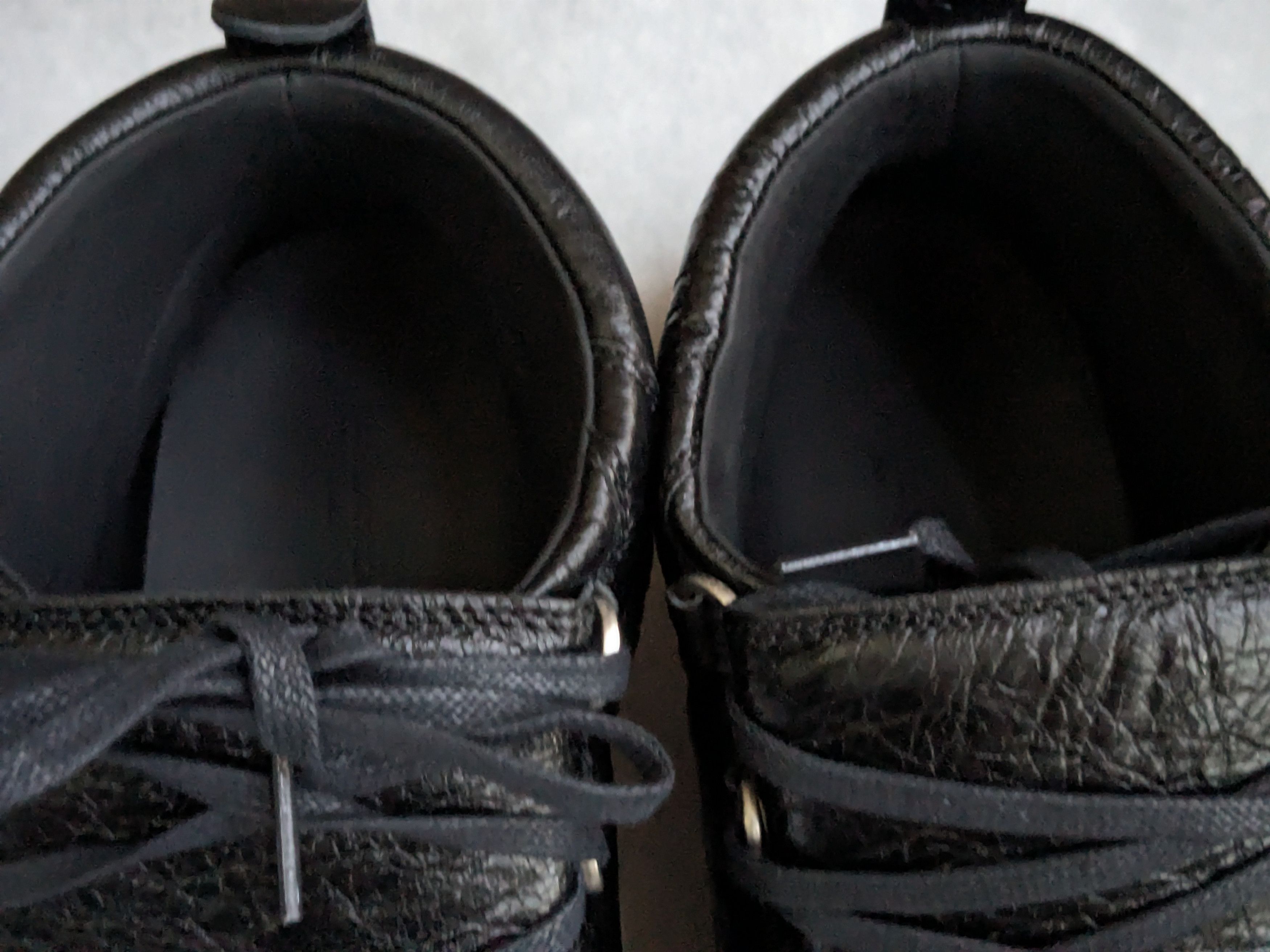 Balenciaga Balenciaga Arena Black 14 Leather High Tops Sneakers Size US 14 / EU 47 - 7 Thumbnail