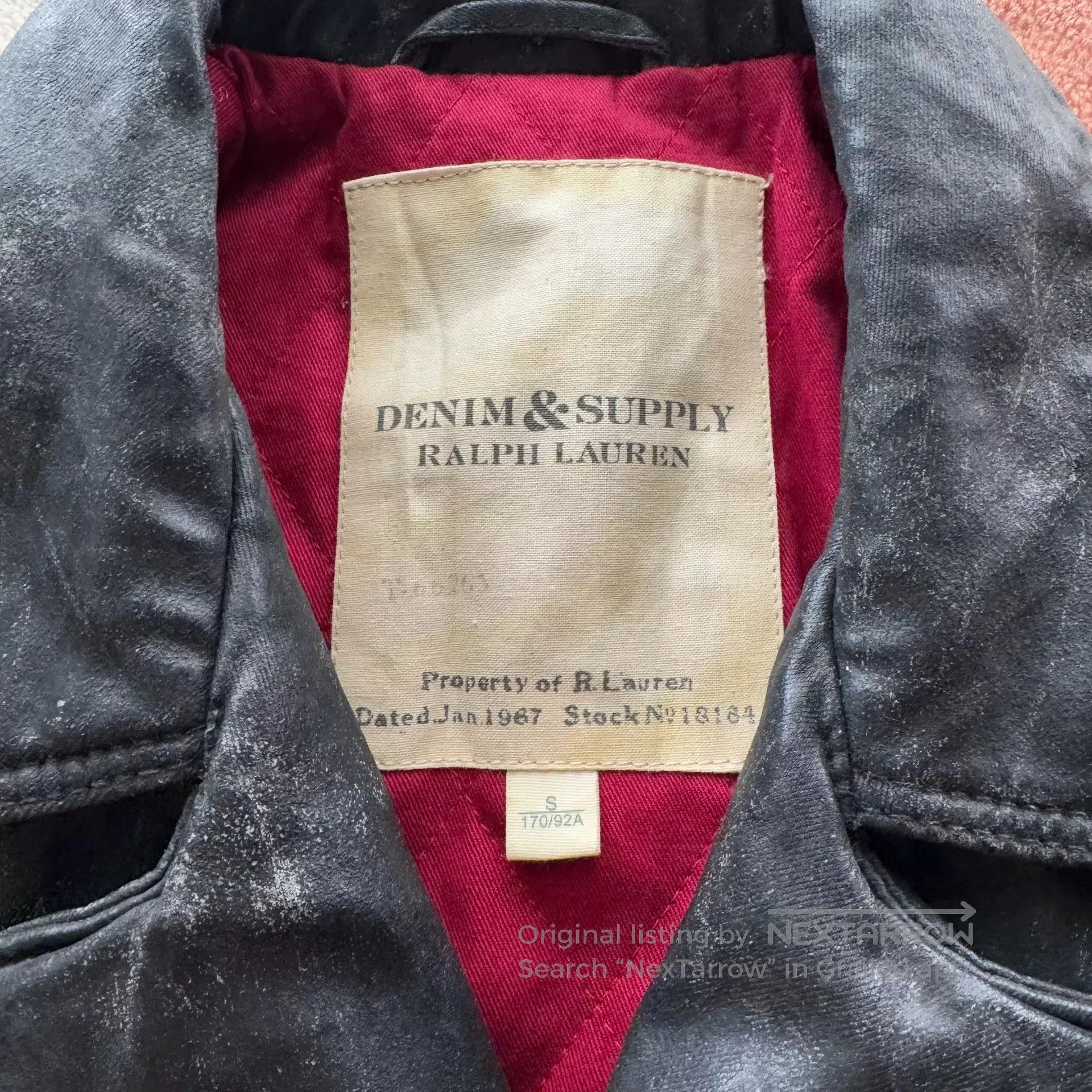 Denim & Supply Ralph Lauren Ralph Lauren Denim Supply Tiger Graphic Motorcycle Jacket. Size US S / EU 44-46 / 1 - 5 Thumbnail