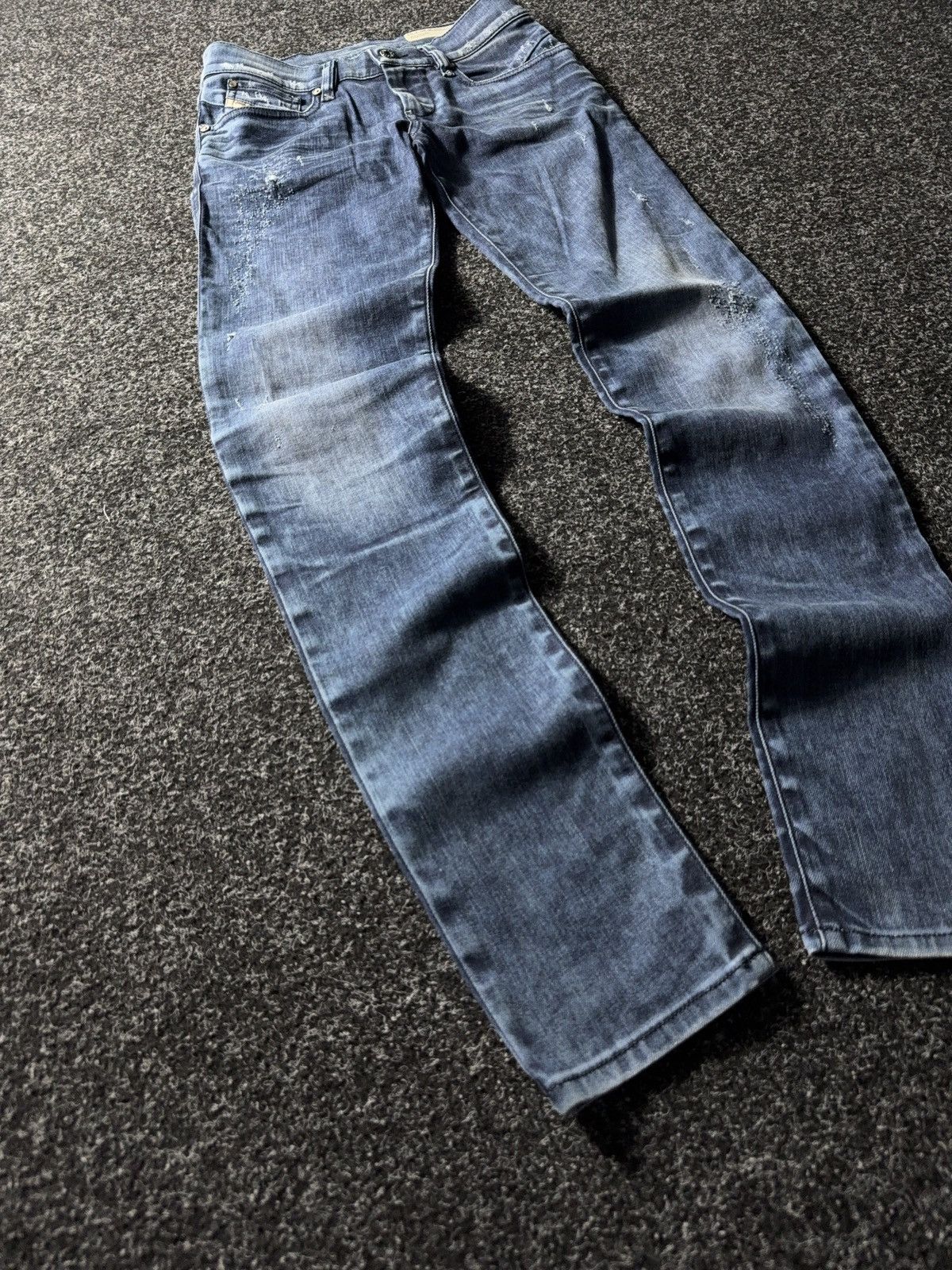 Diesel × If Six Was Nine × Vintage Vintage 90s Distressed Diesel Industry Jeans Skinny pants Size 25" / US 0 / IT 36 - 2 Thumbnail