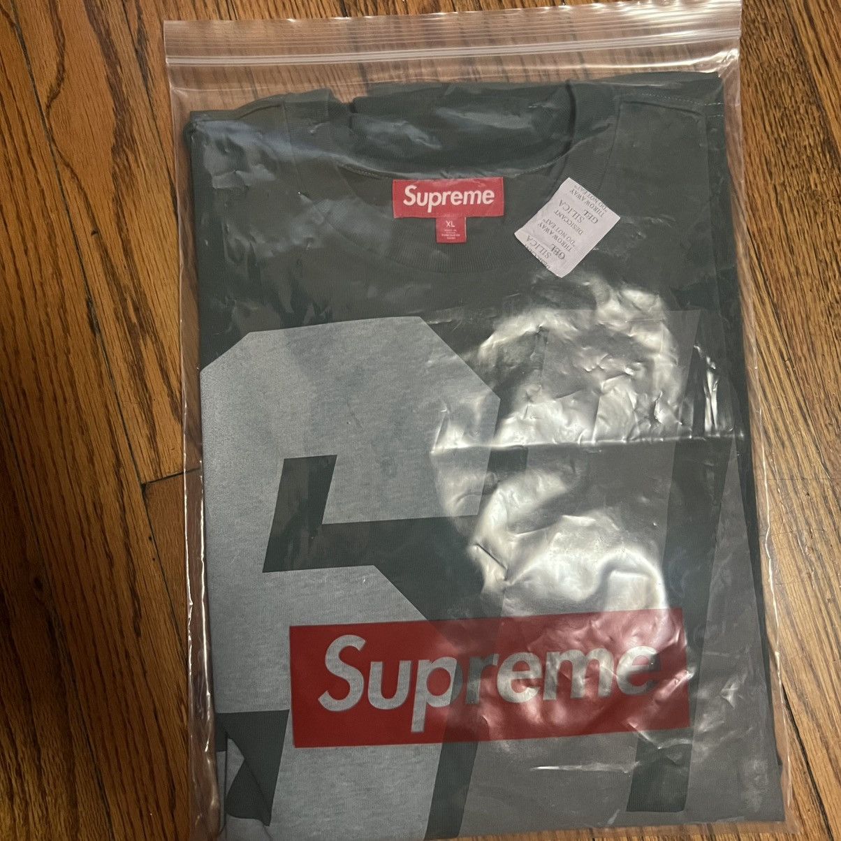 Supreme Supreme Reflective Longsleeve L/S Top shirt Green Size: XL Size US XL / EU 56 / 4 - 3 Thumbnail