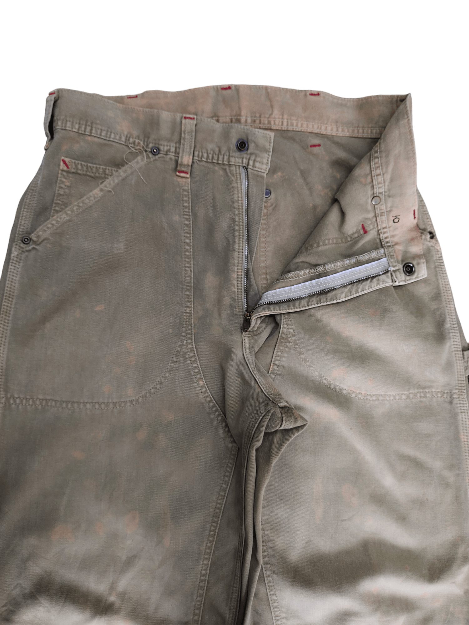 Comme des Garcons × Undercover Baggy Jean Edwin 101 Double Knee Carpenter Distress Wide Leg Size US 32 / EU 48 - 15 Thumbnail