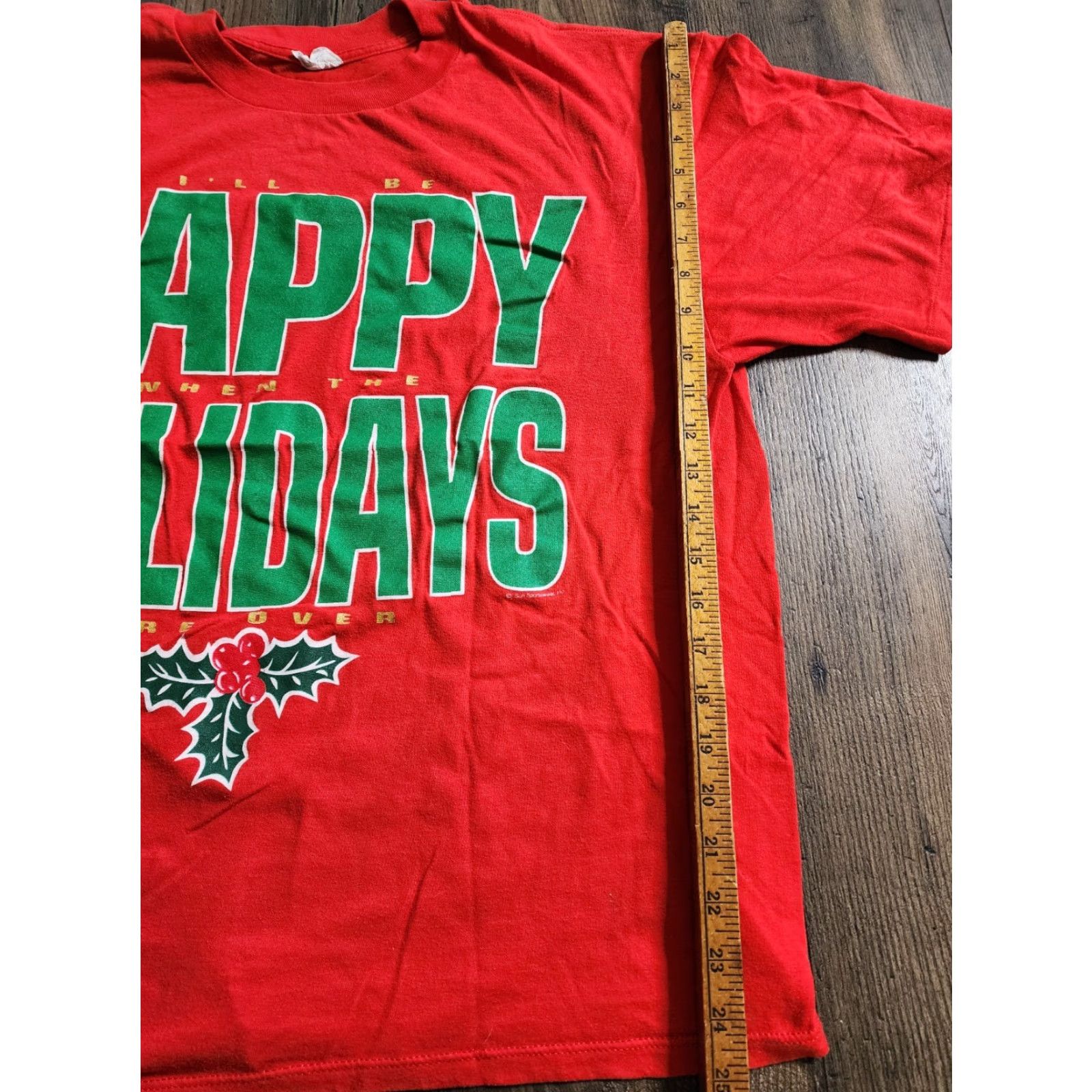 Sunray Sportswear VINTAGE Sun Sportswear T-Shirt Mens 2XL Red Betty Boop Cartoon 90s Hip Hop Crew Neck Short Sleeve Christmas Holiday Over Size US XXL / EU 58 / 5 - 4 Thumbnail