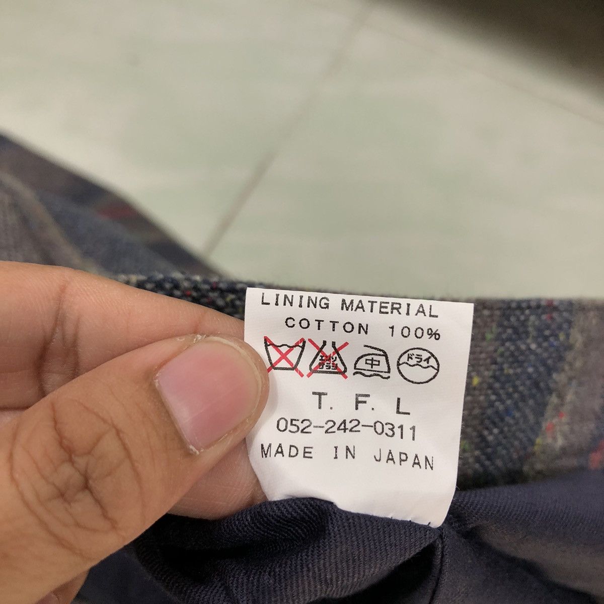 Japanese Brand 🔥SHORT PANT WOOL BLANKET THE GUILTS ISSEY MIYAKE Size US 36 / EU 52 - 17 Thumbnail