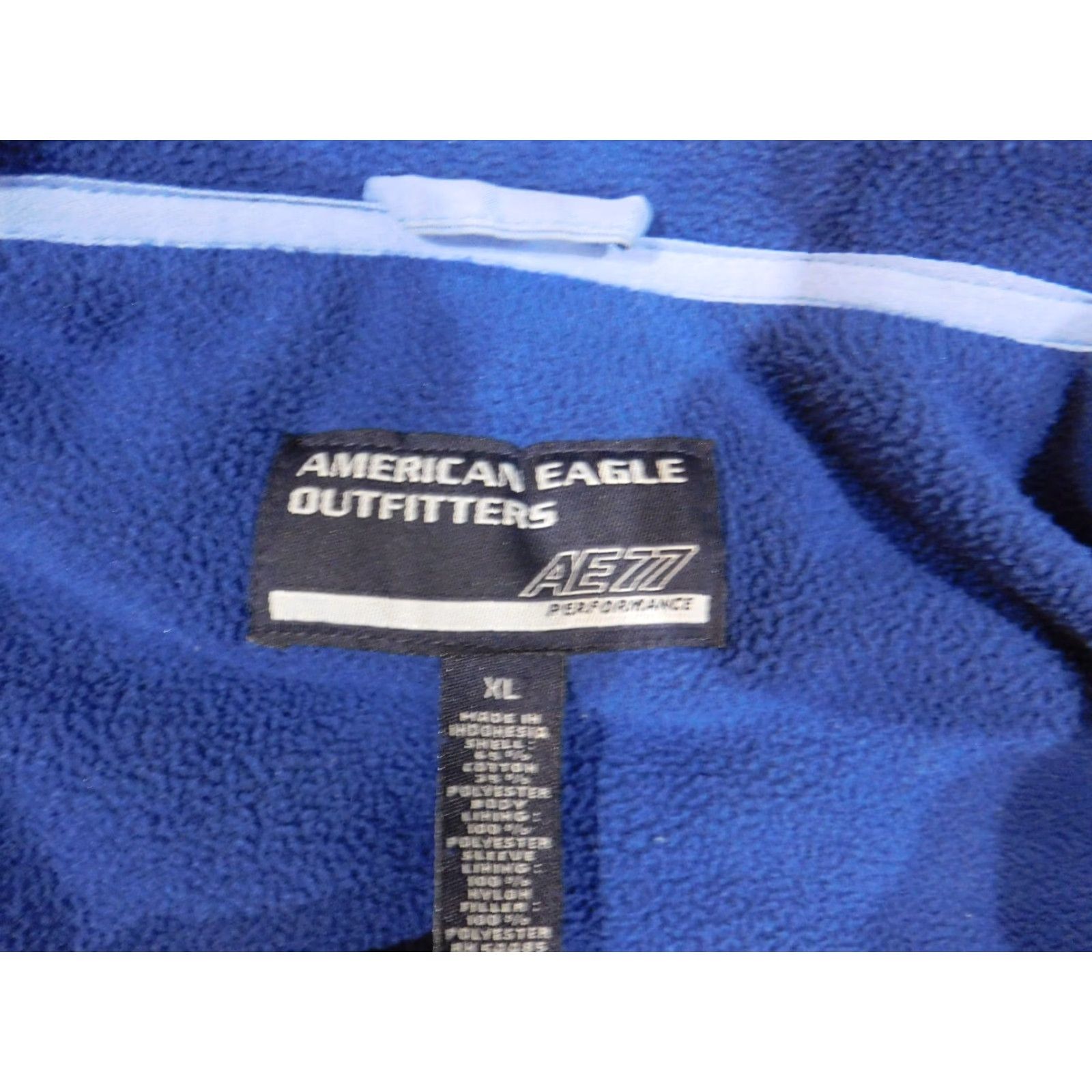 American Eagle Outfitters VINTAGE American Eagle Outfitters Jacket Womens XL Winter Blue Hoodie Outdoors Puffer Zip Lined Size XL / US 12-14 / IT 48-50 - 6 Thumbnail