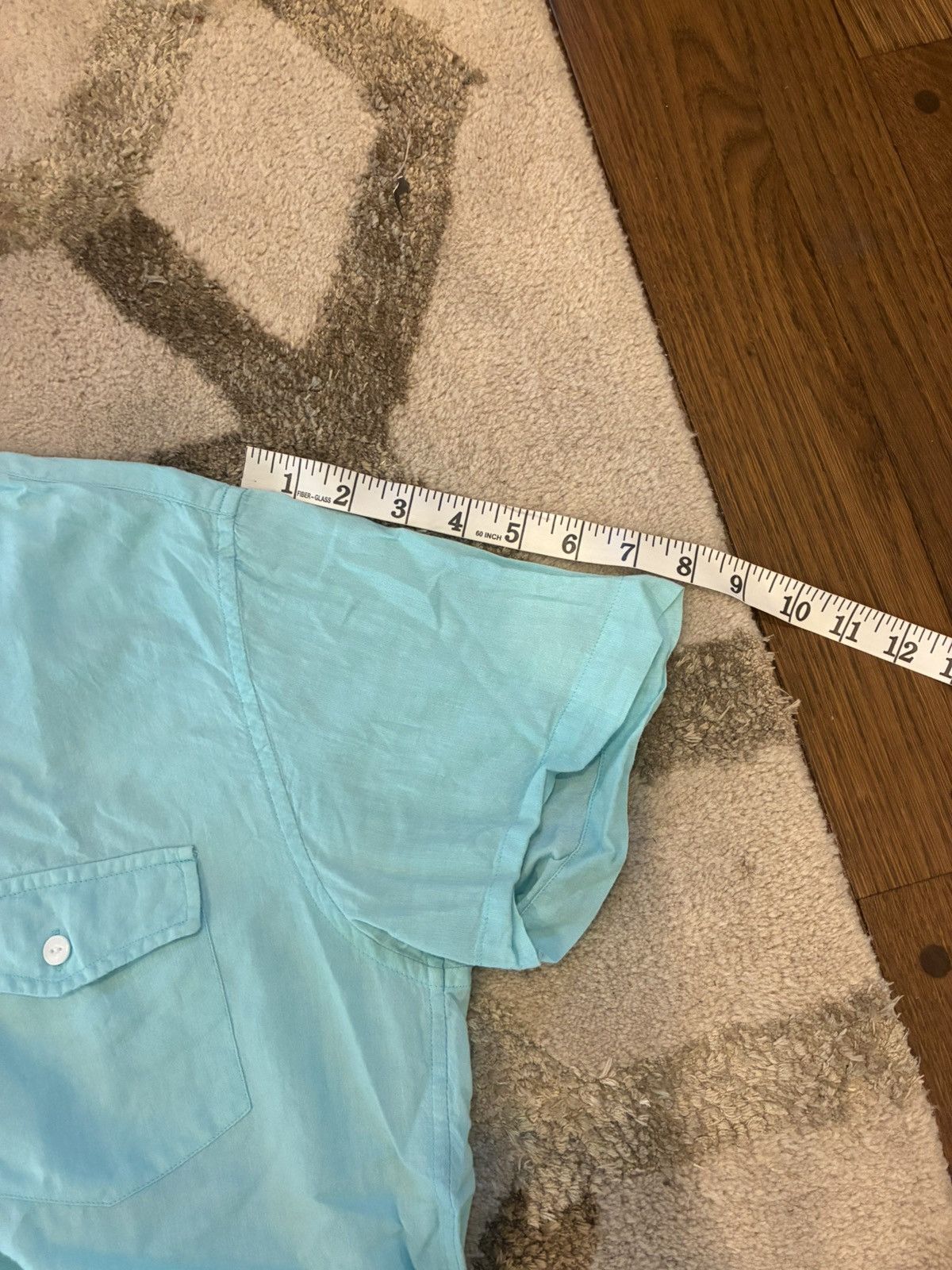 Bonobos Bonobos Slim Fit Short Sleeve Oxford Popover in Mint Size US M / EU 48-50 / 2 - 6 Thumbnail