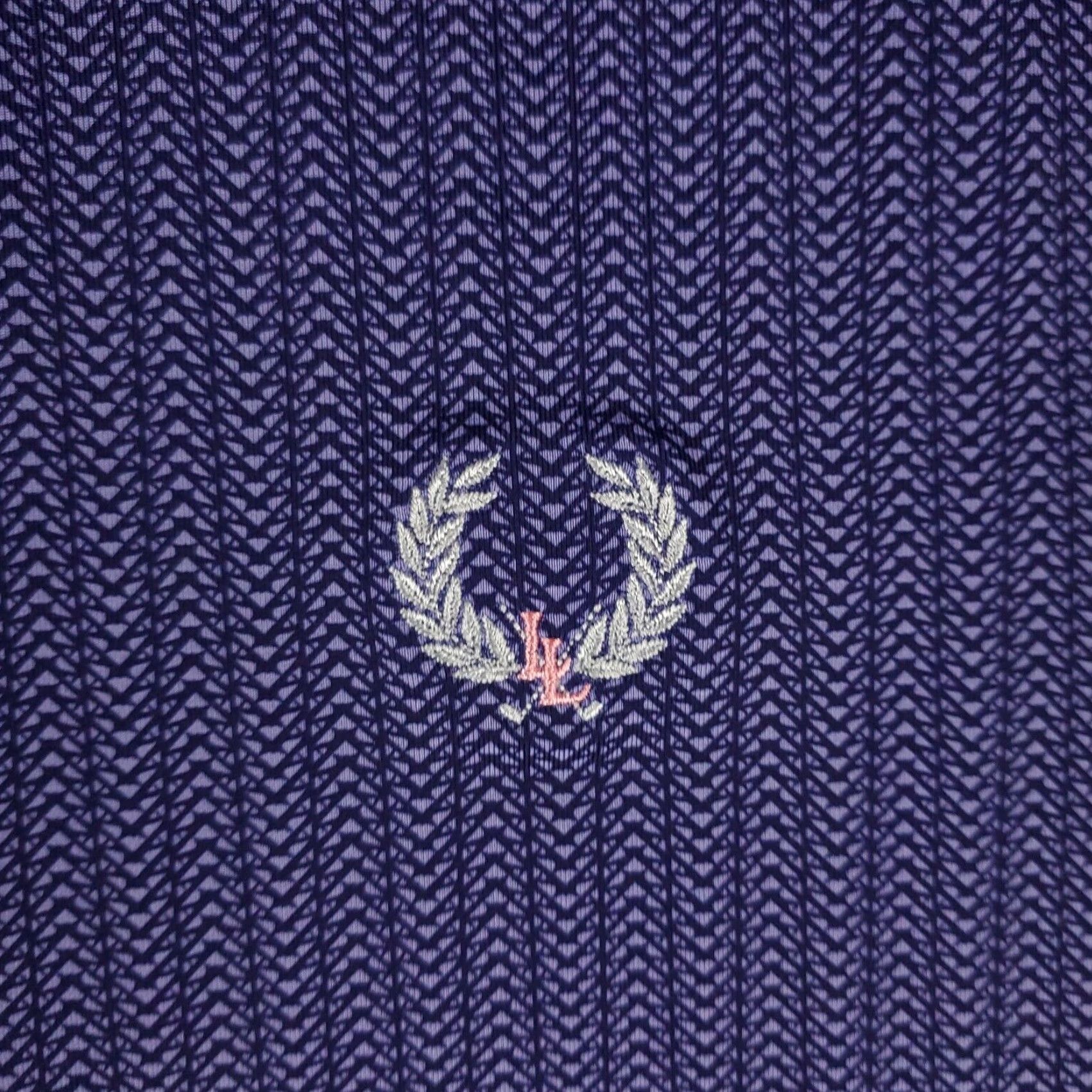 Vintage Greyson Polo Shirt Mens Size Medium Purple Geometric Wolf Golf Short Sleeve Size US M / EU 48-50 / 2 - 2 Thumbnail
