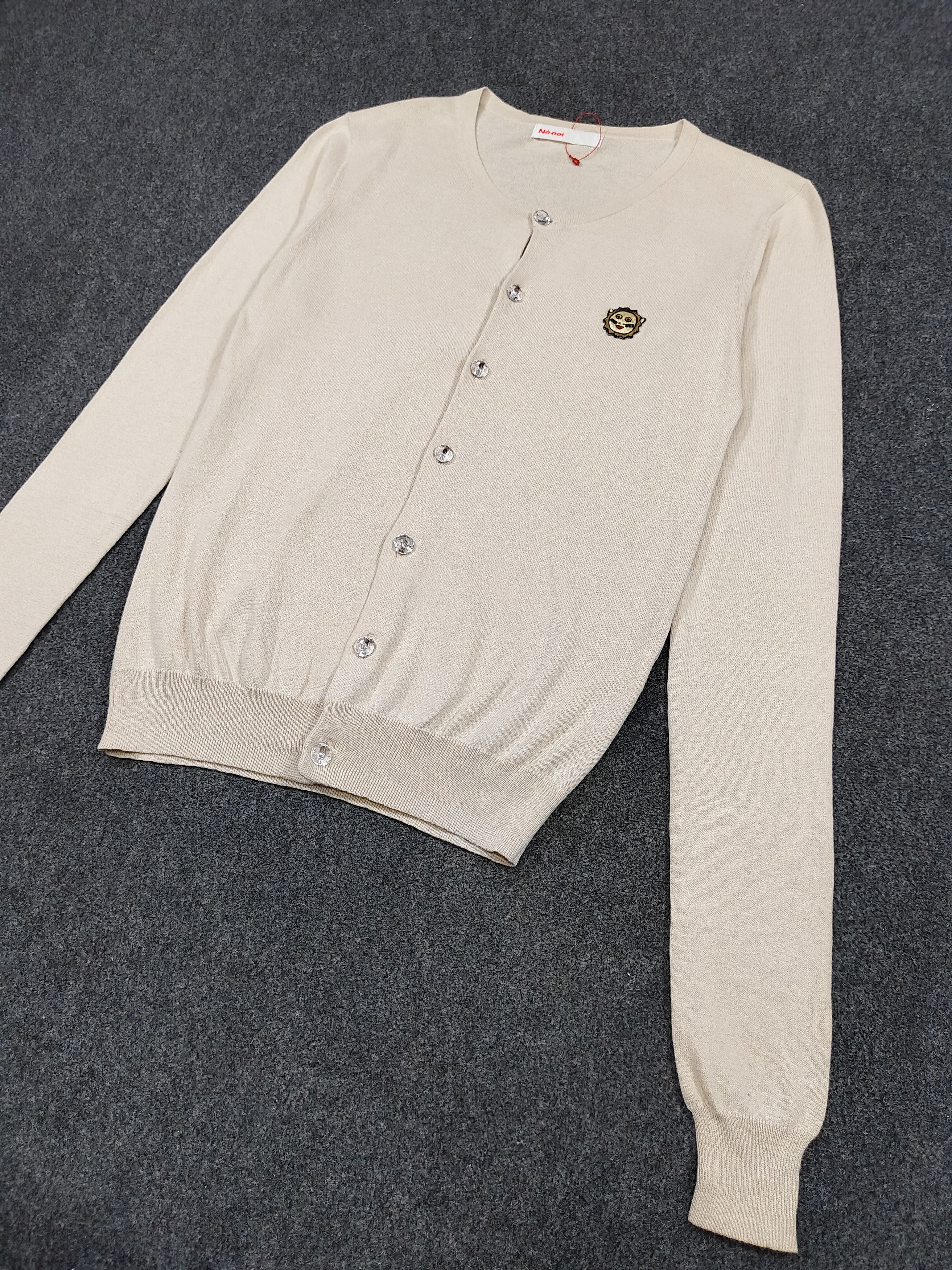 Ne-Net 🇯🇵 Ne-Net Iconic Nyao Cat Embroidered Cardigan Size M / US 6-8 / IT 42-44 - 5 Thumbnail