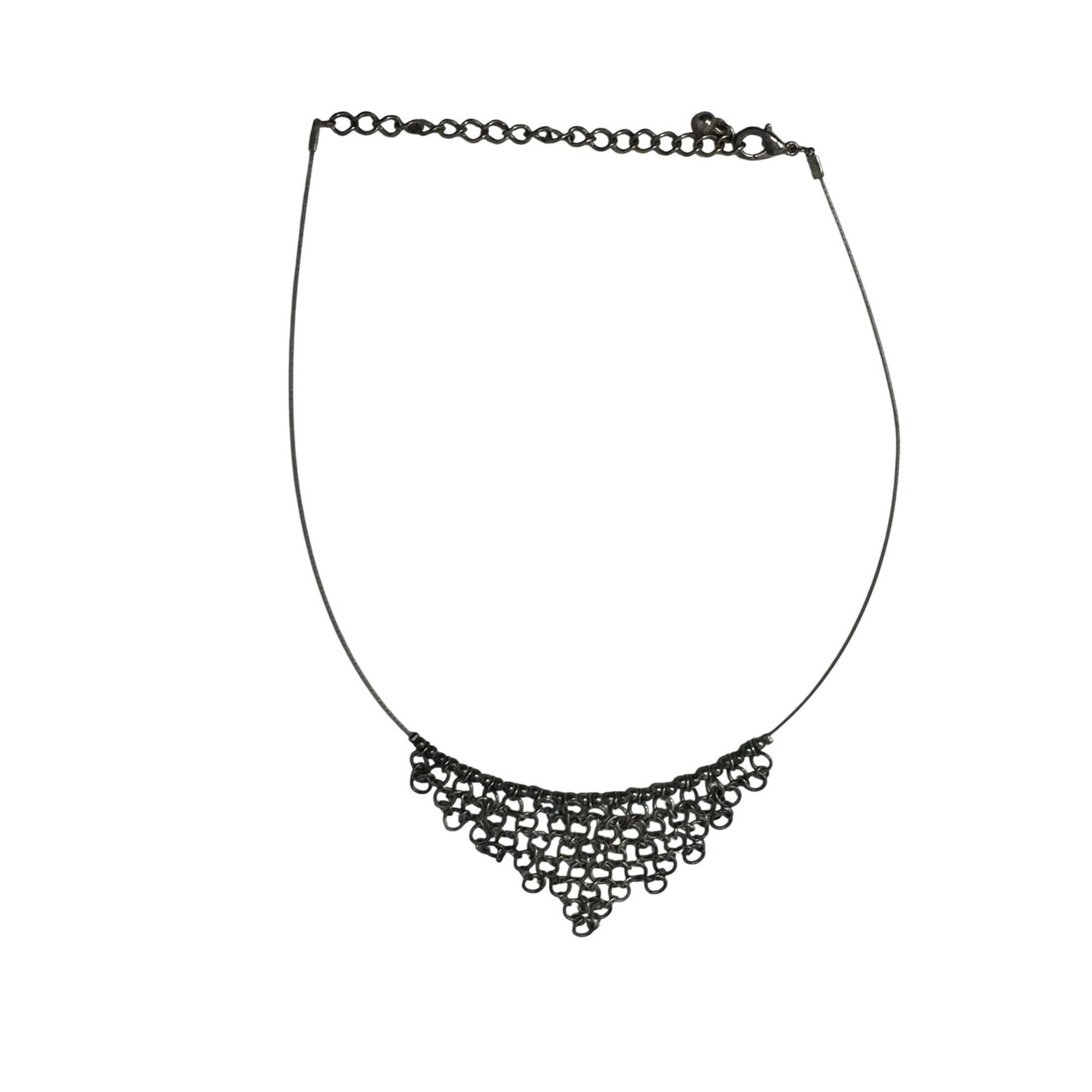 Other Women's Silver Tone Waterfall Chain Necklace Size ONE SIZE - 4 Thumbnail