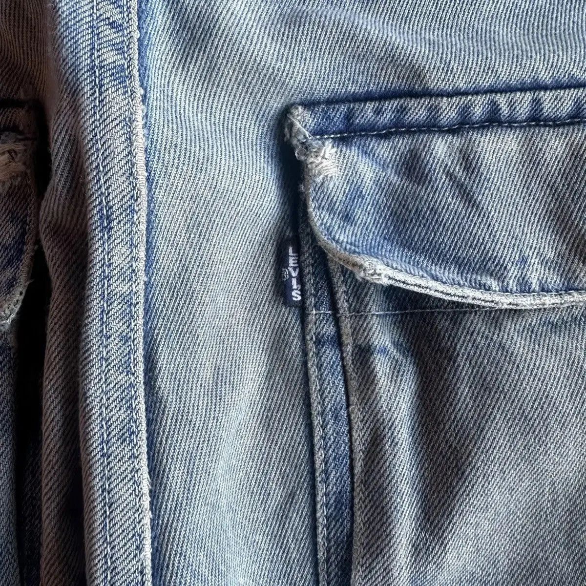 Levi's Made & Crafted LEVI’S MADE & CRAFT DENIM DOUBLE KNEE RIPPED WORK WEAR PANTS Size US 30 / EU 46 - 17 Thumbnail