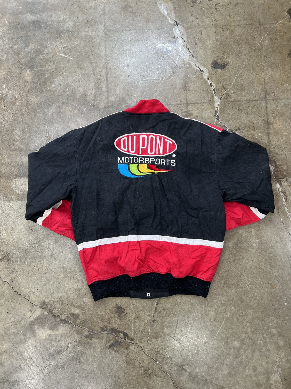 NASCAR × Vintage Vintage NASCAR Jeff Gordon DuPont Jacket Black Sz. Large Size US L / EU 52-54 / 3 - 5 Thumbnail
