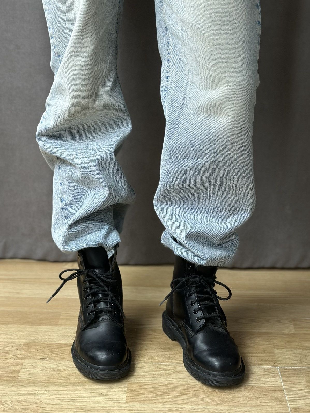 Dr. Martens Vintage Dr. Martins Boots Leather England Undercover AS 98 Size US 8 / IT 38 - 4 Thumbnail