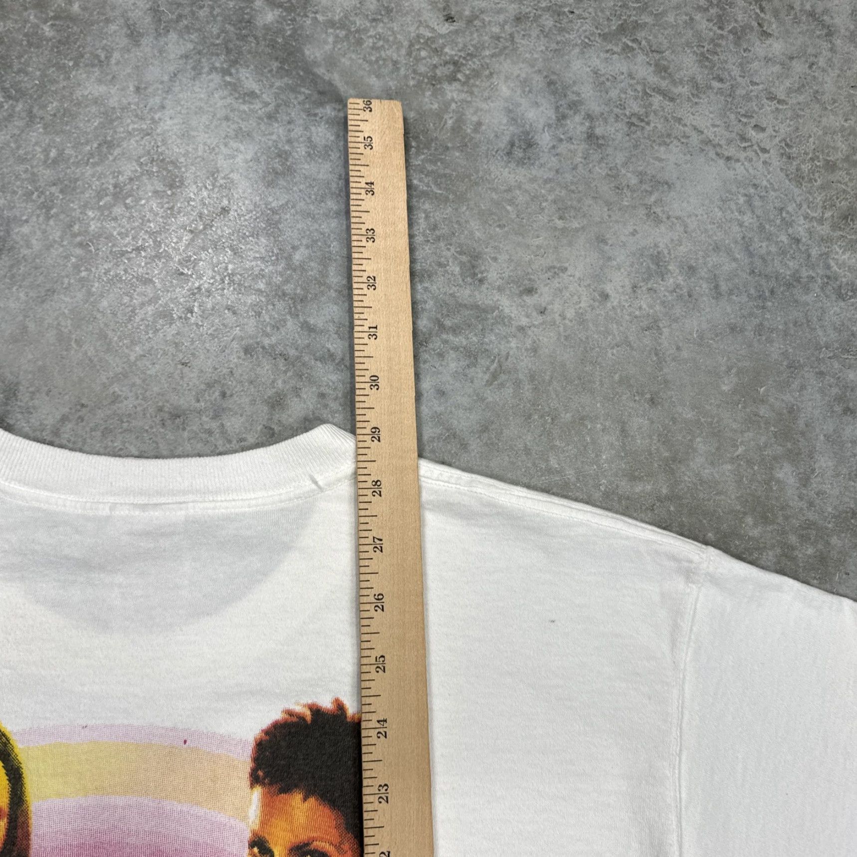 Vintage VINTAGE Soul Train shirt Mens L White 90s Hip Hop rap tee 2002 Lady of Soul awards graphic print shirts Size US L / EU 52-54 / 3 - 7 Thumbnail