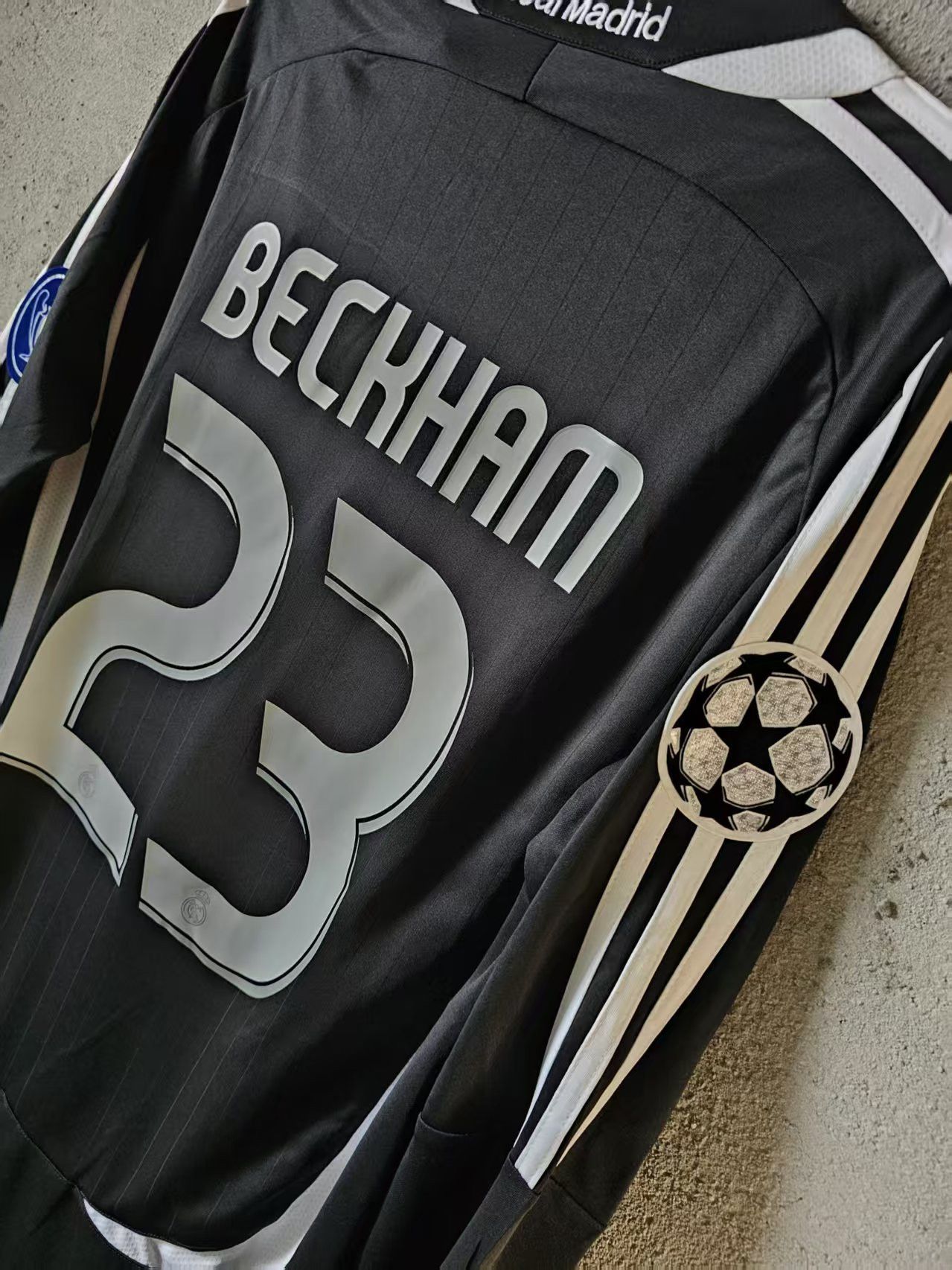 Other 2006 2007 Real Madrid #23 David Beckham Jersey Longsleeve Size US L / EU 52-54 / 3 - 4 Thumbnail